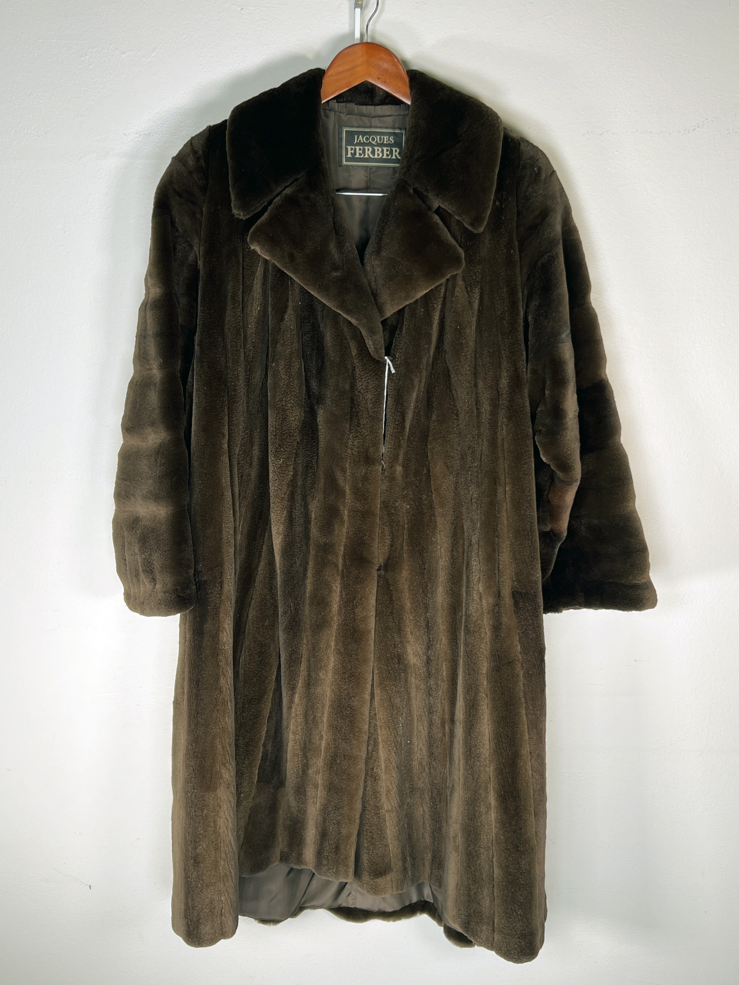 Jacques Ferber Sheared Fur Coat image 1