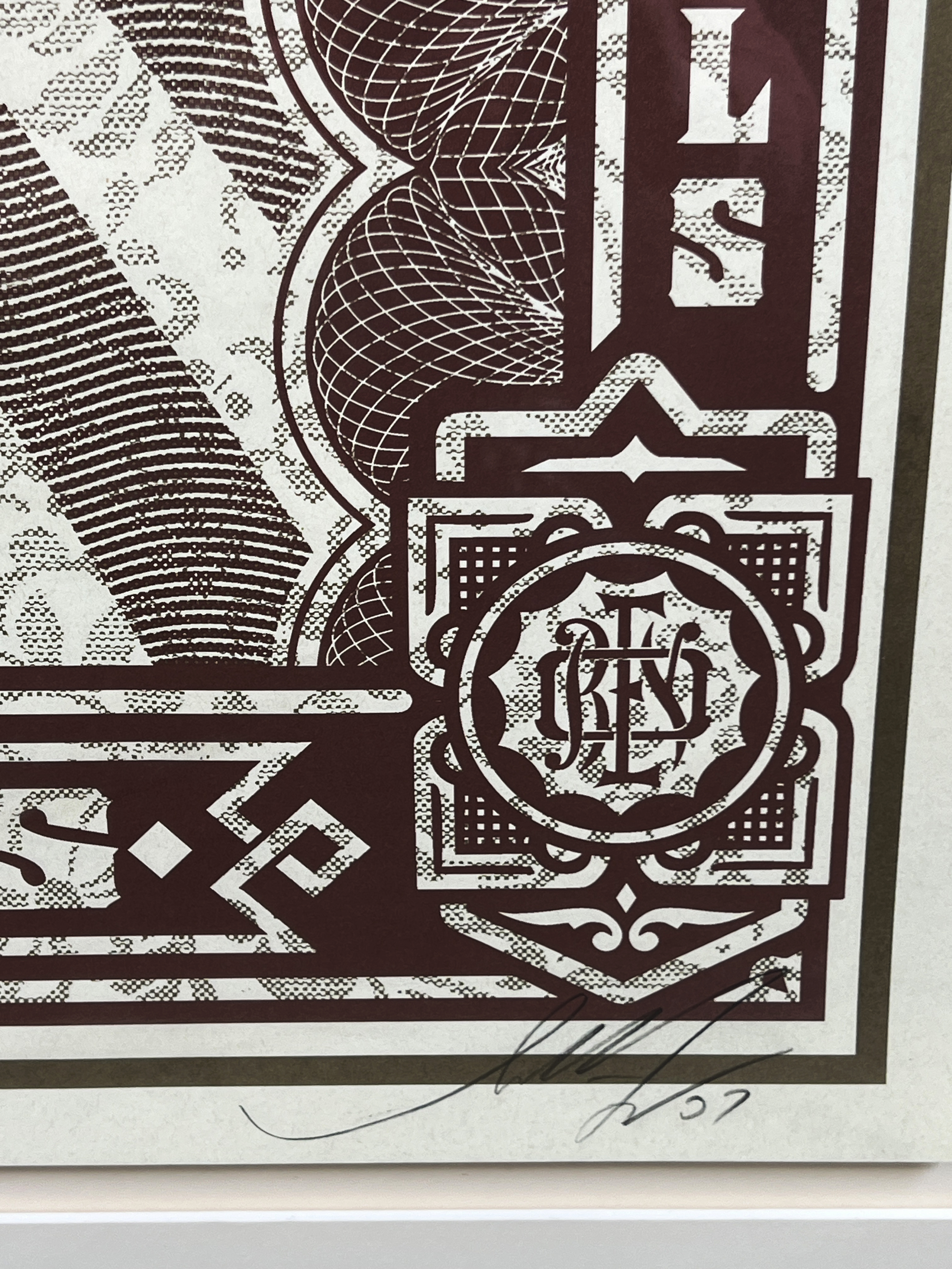Shepard Fairey Proud Parents Signed Numbered Screen Print image 3