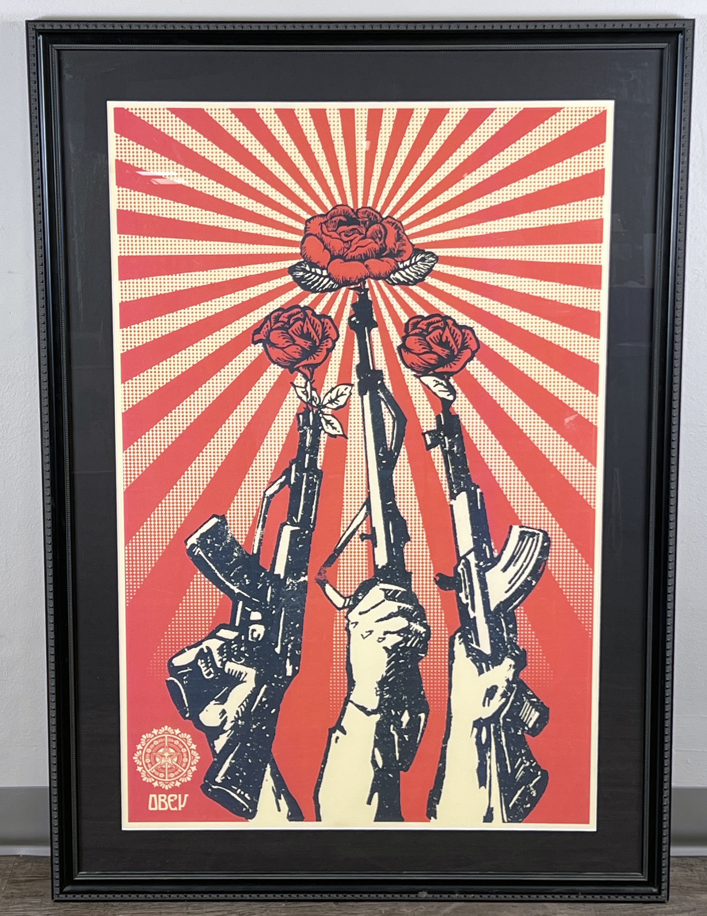 Shepard Fairey Guns And Roses Obey Poster image 1