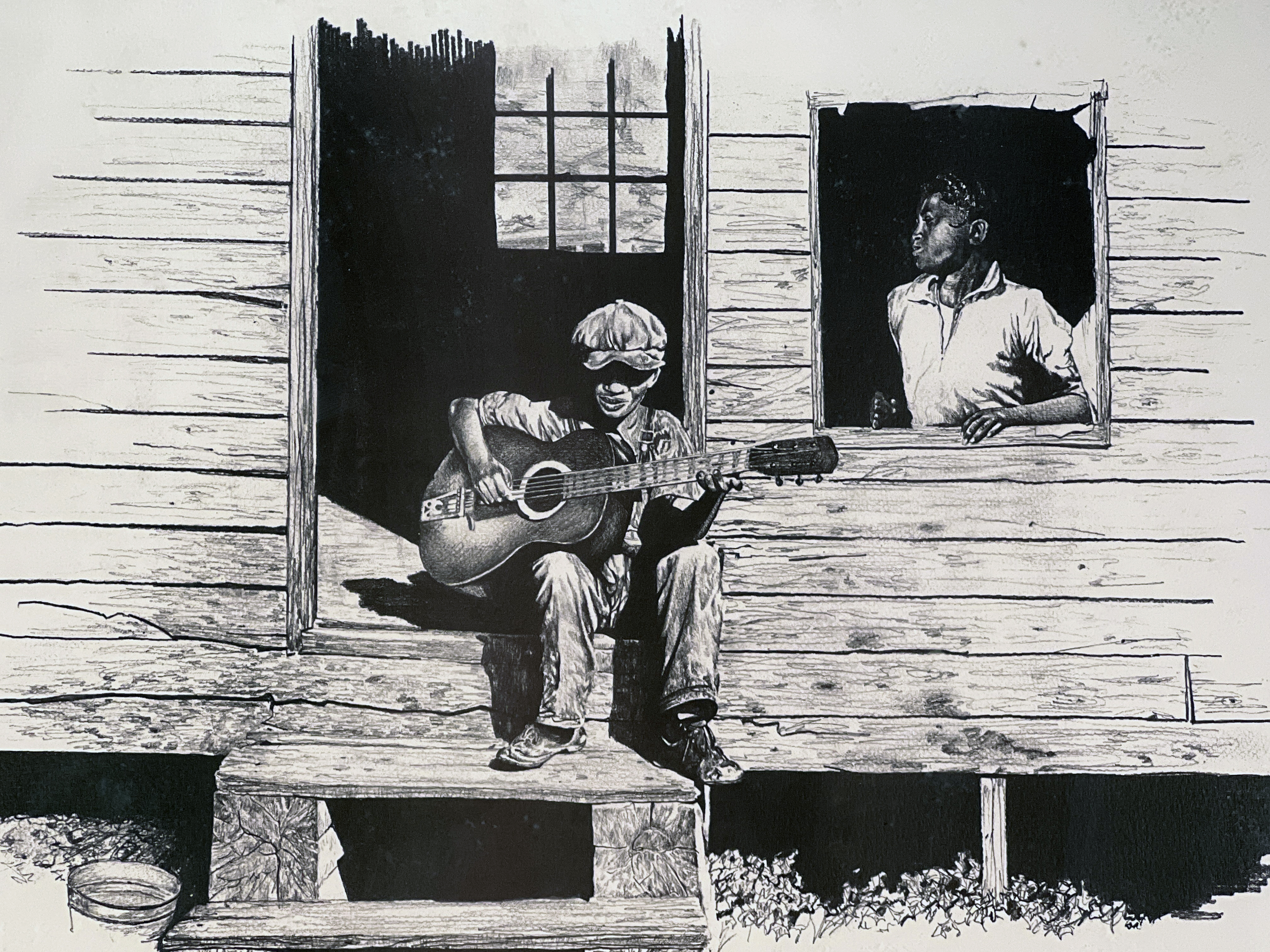 African American Samuel R. Byrd Signed Numbered Soul Serenade image 2