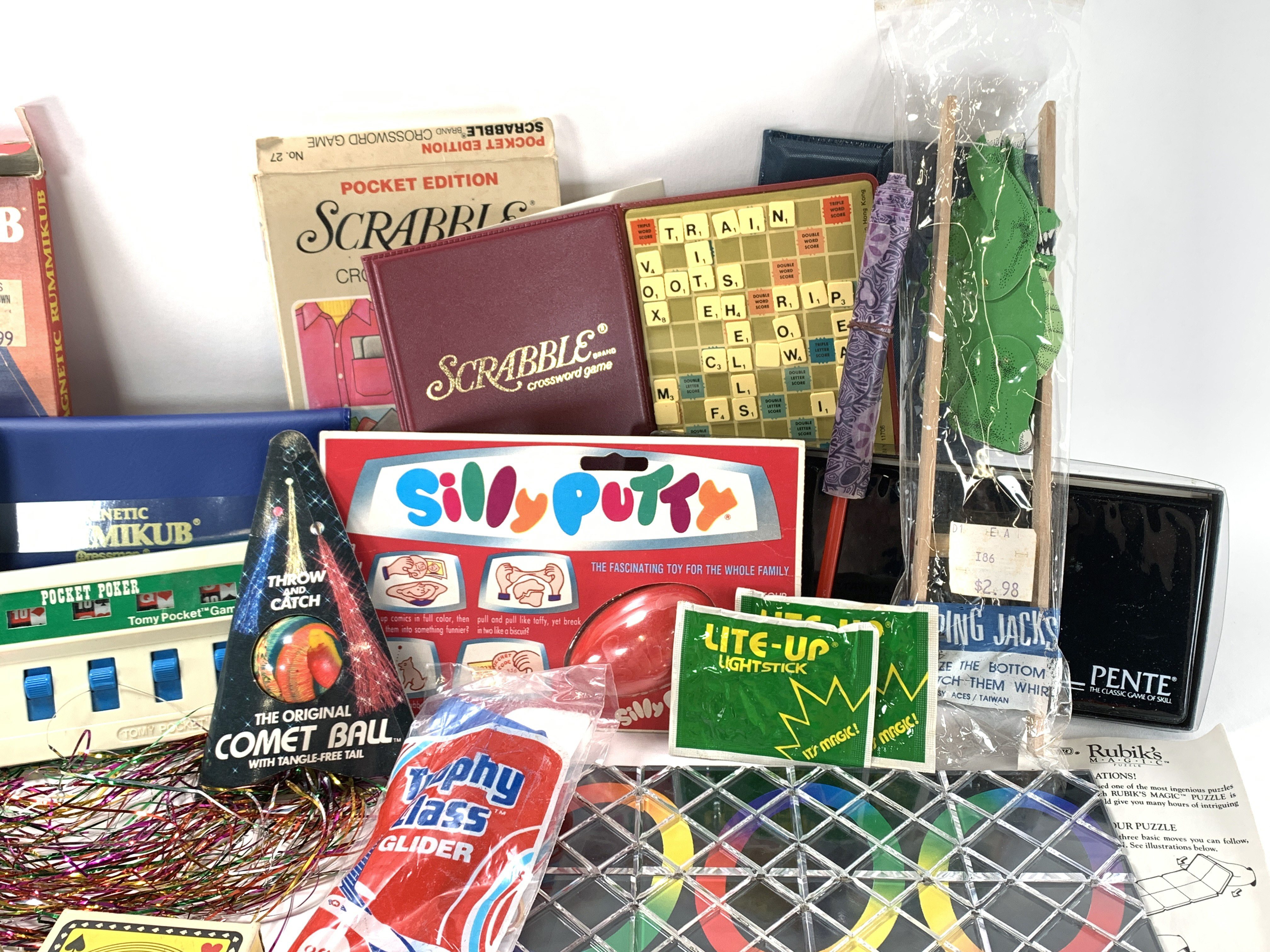 Assortment Of Vintage Toys Games And Puzzles image 4