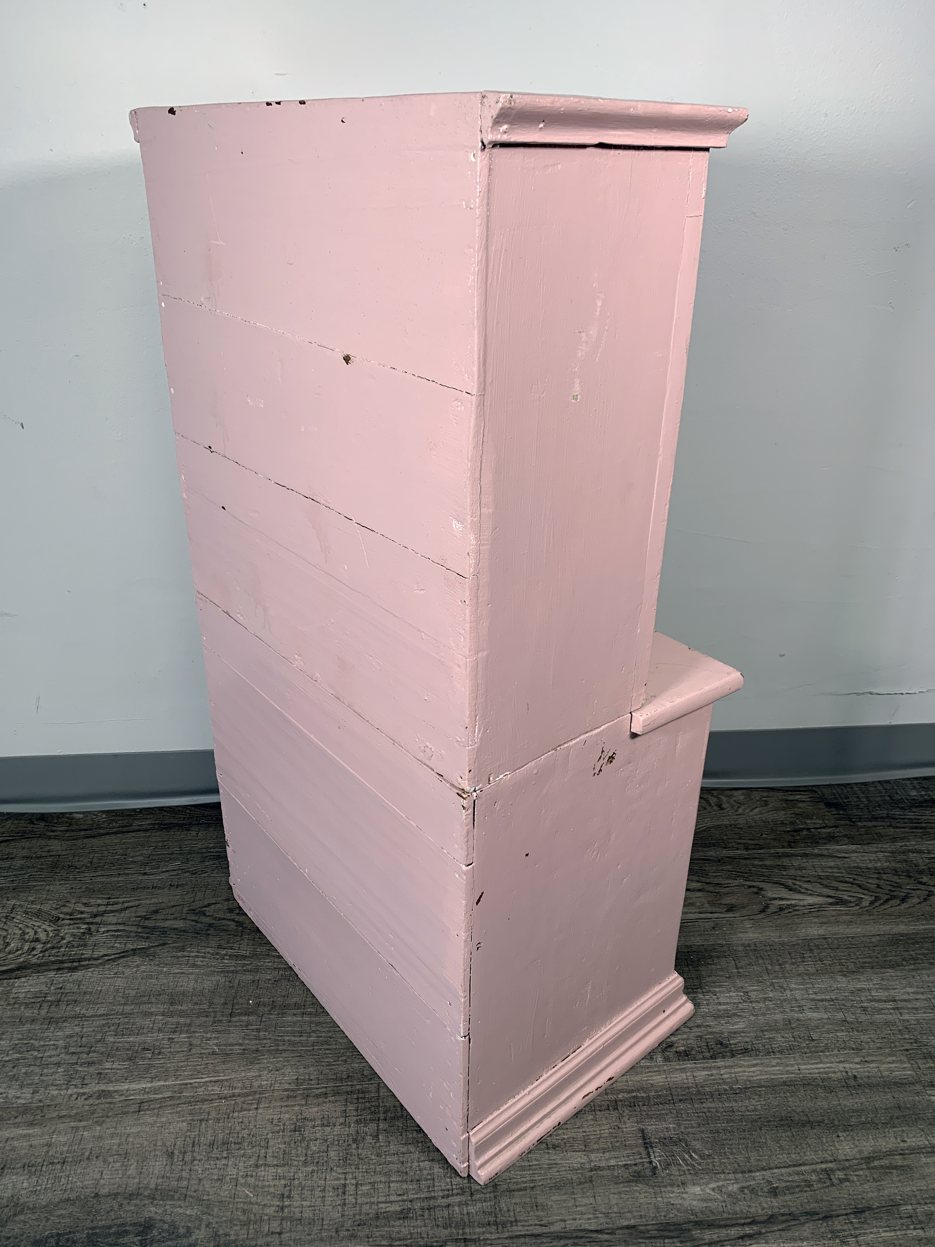 Painted Pink Child Sized Hutch image 4
