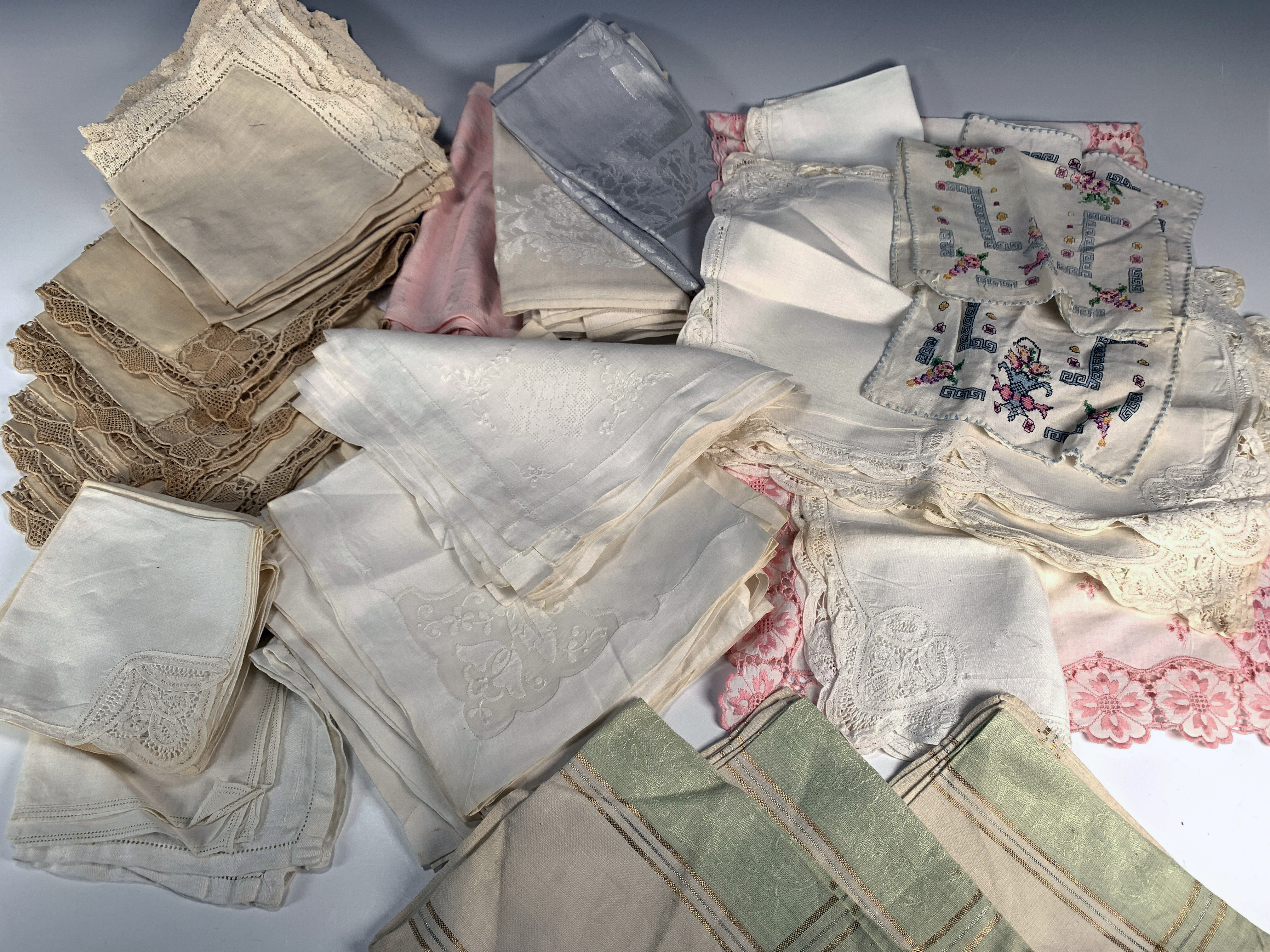 Large Lot Of Table Linens image 1