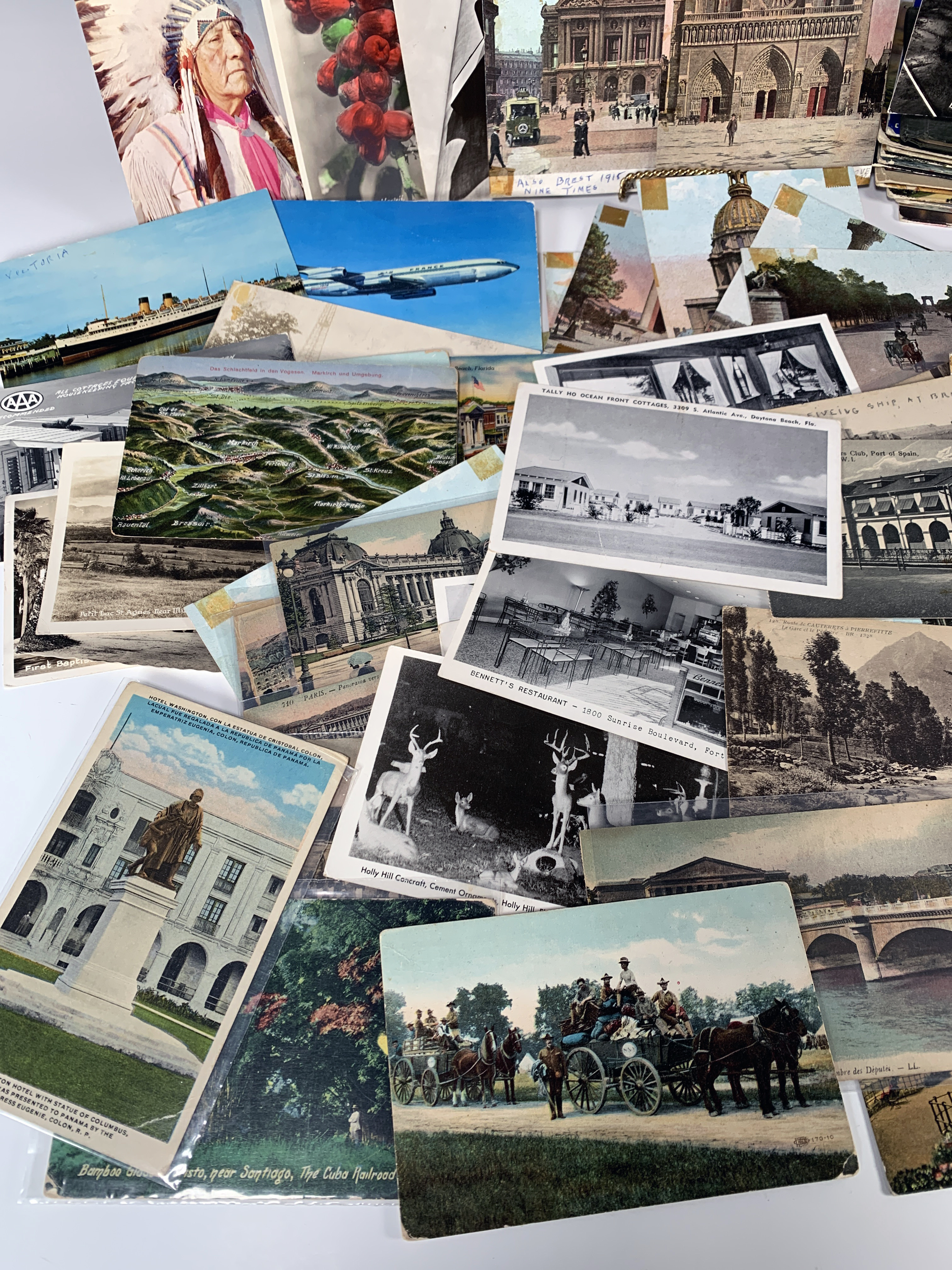 Lot Of Vintage Travel Postcards image 2