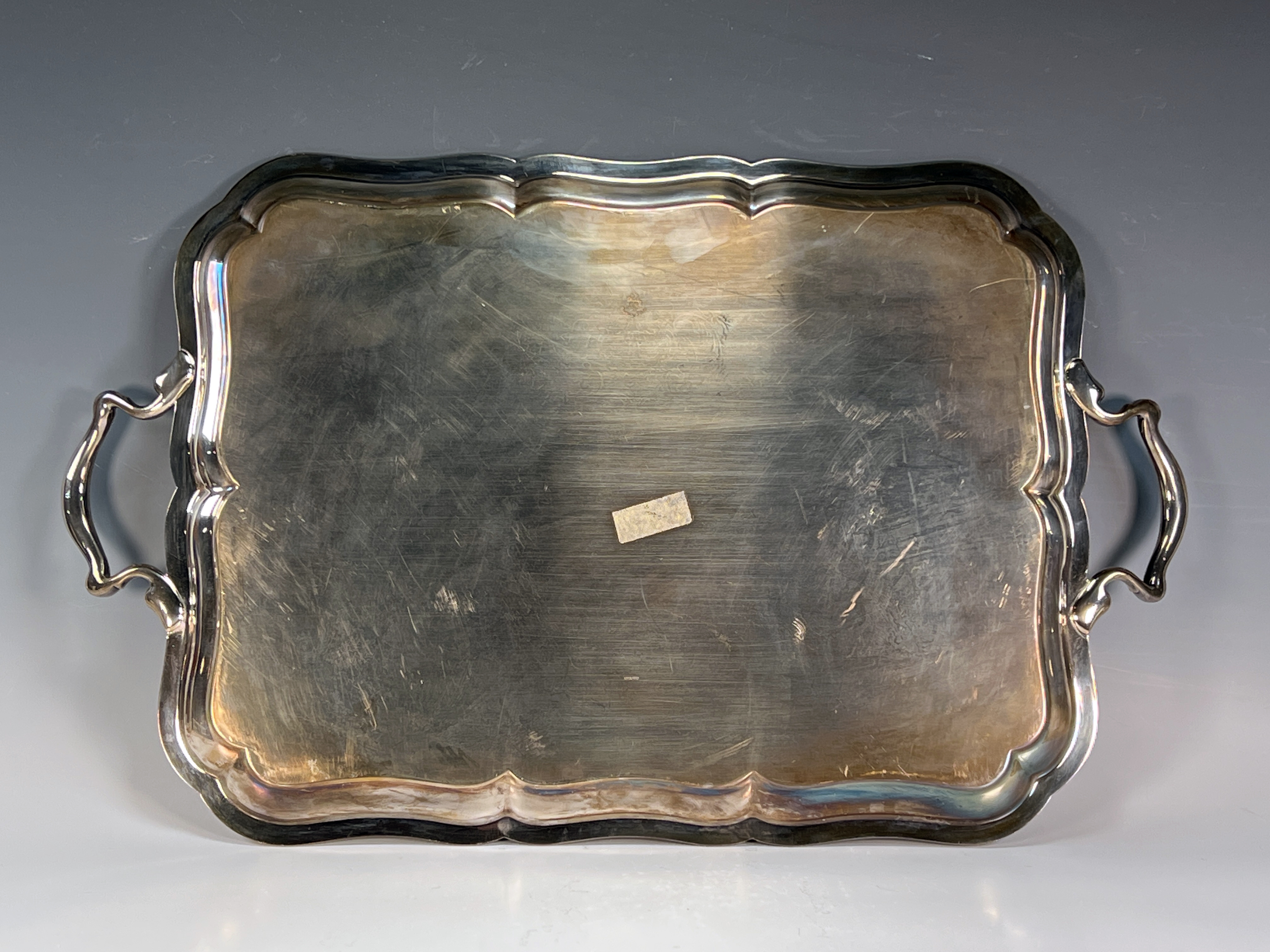 Large Birks Regency Plate Silverplate Serving Tray image 3