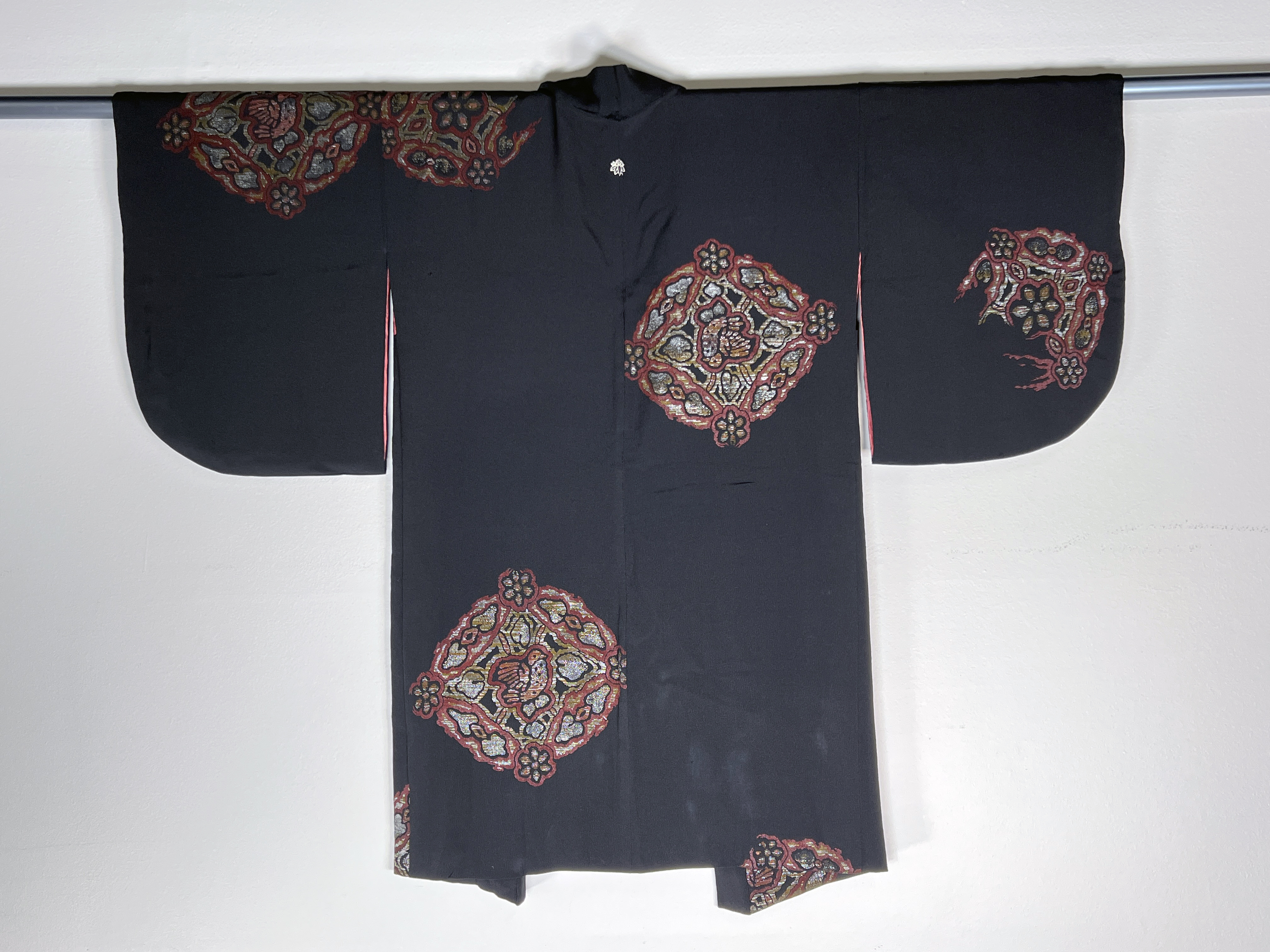 2 Vintage Japanese Kimonos Haoris image 8