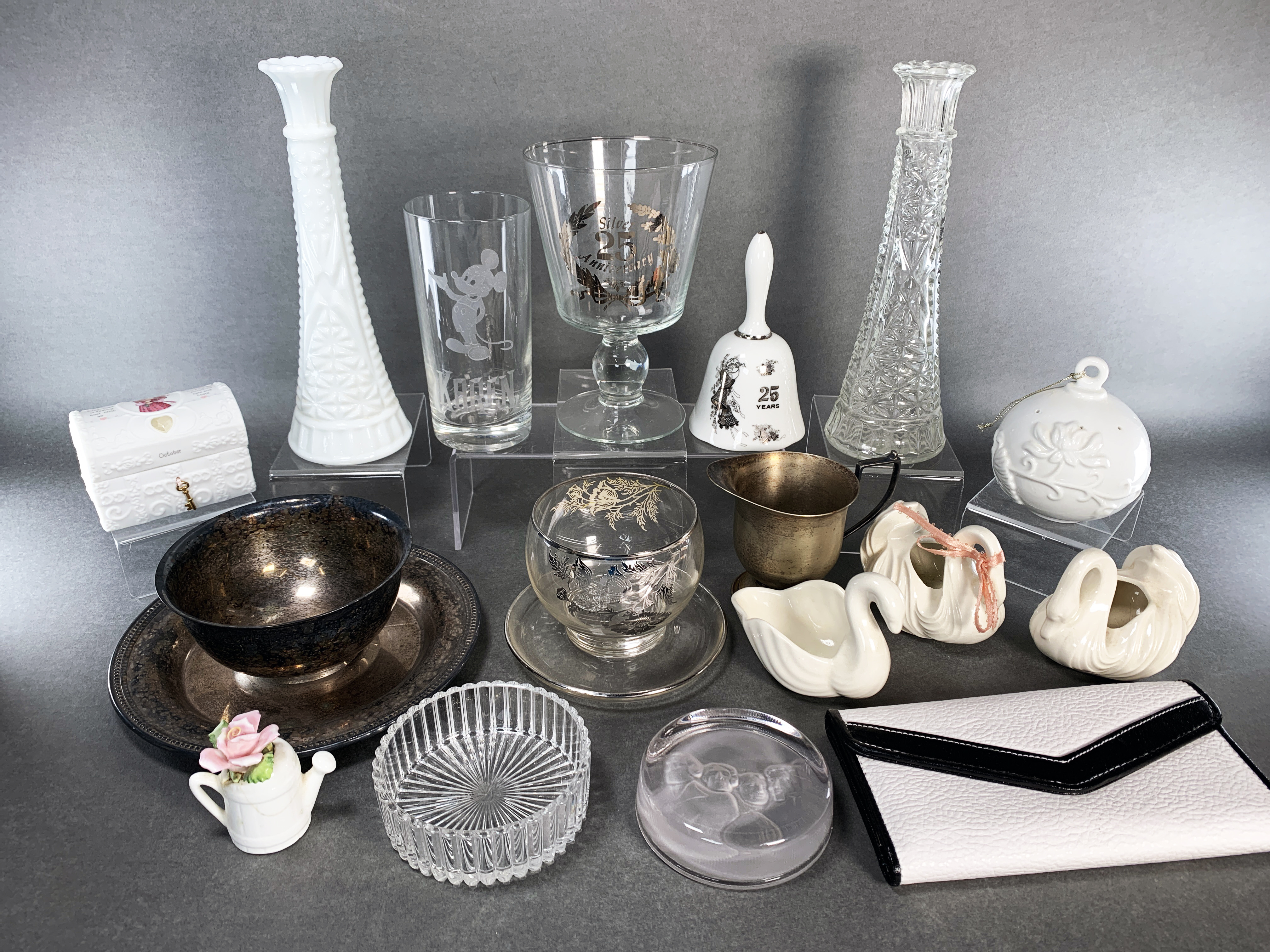 Glass Crystal Porcelain Items Disney Precious Moments Avon image 1