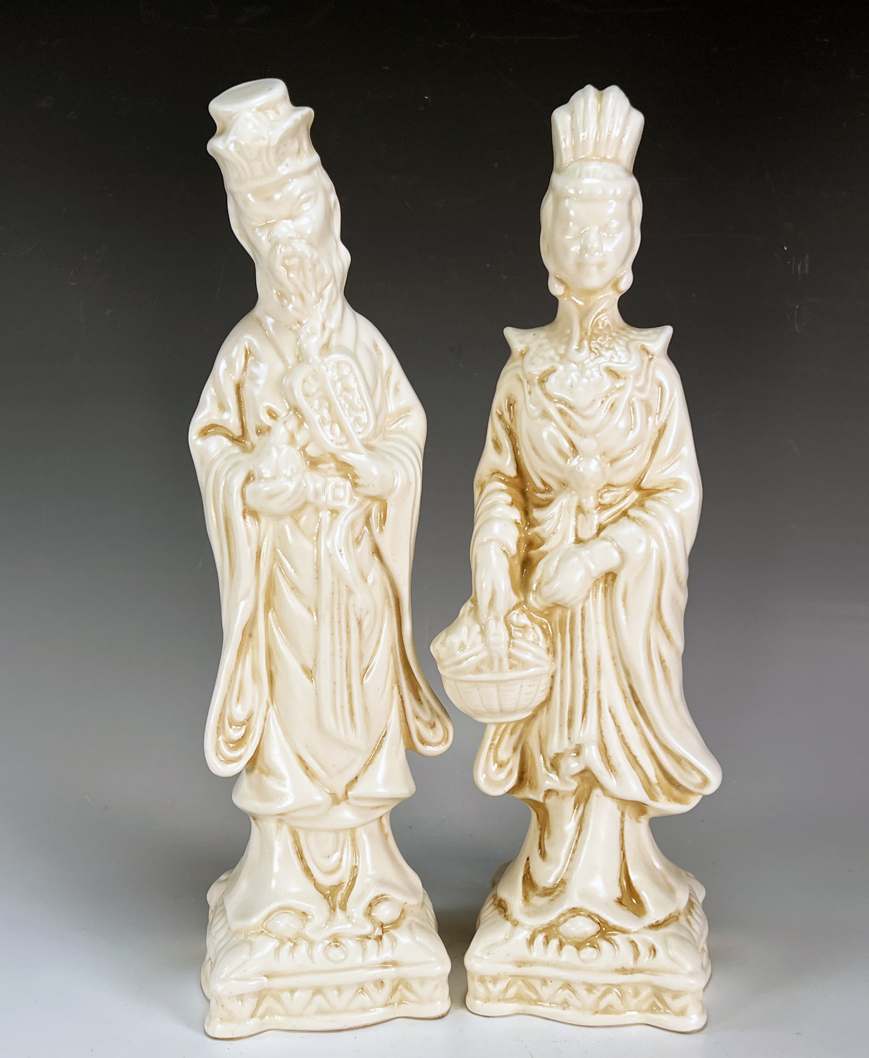 Ardco Ceramic Robed Asian Couple image 1