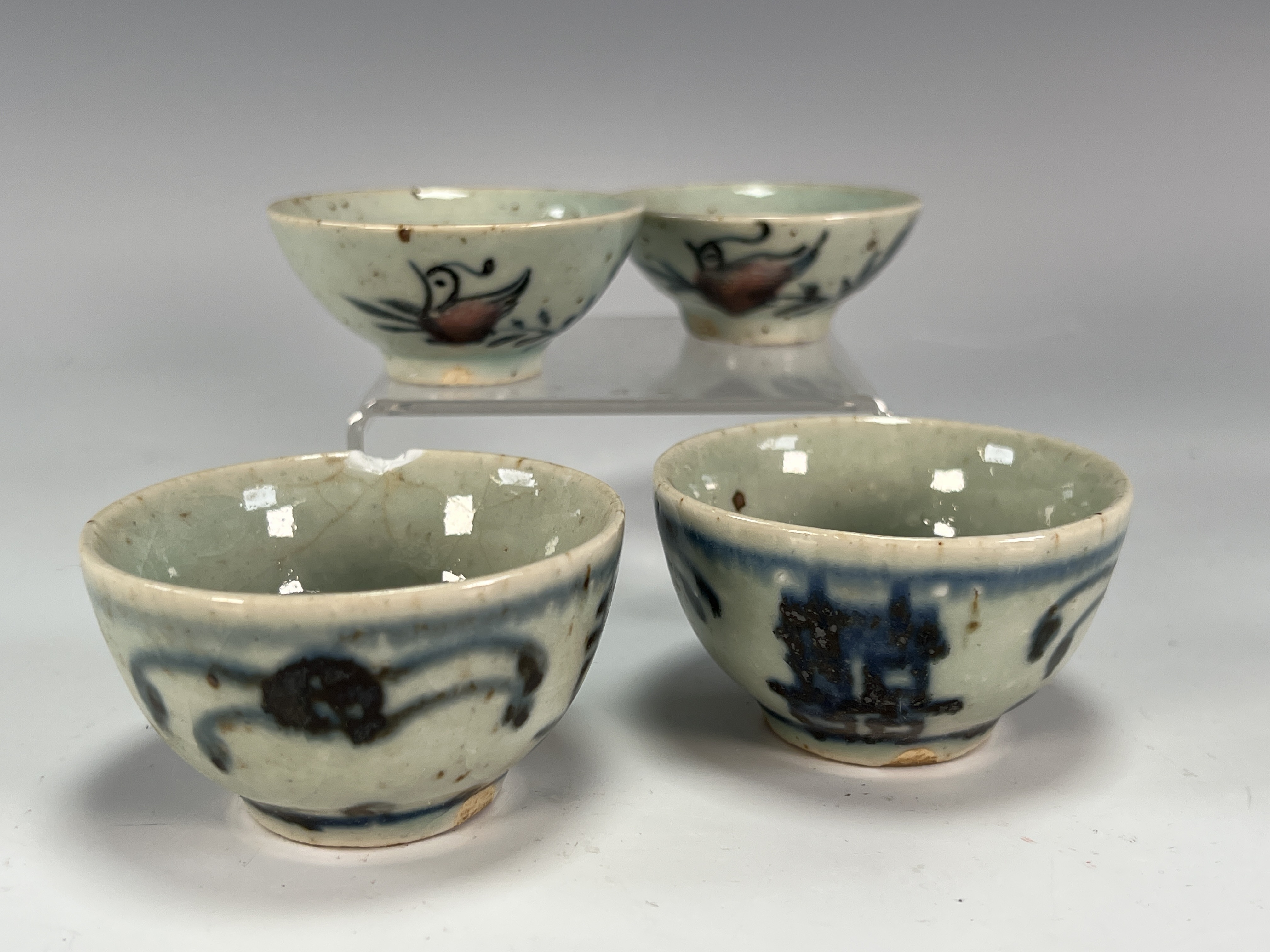 2 Pair Of Small Tea Cups image 1