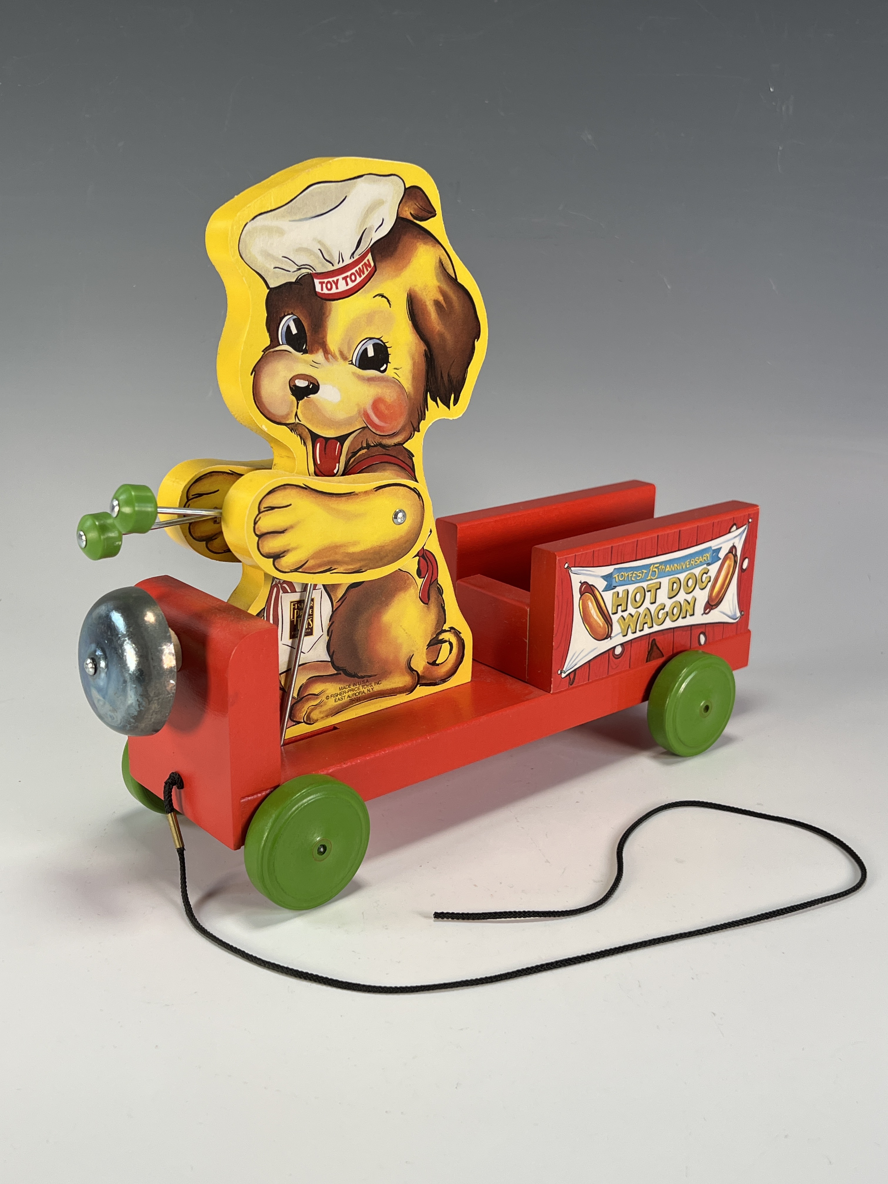 Repro Fisher Price Hot Dog Wagon Limited Edition image 2