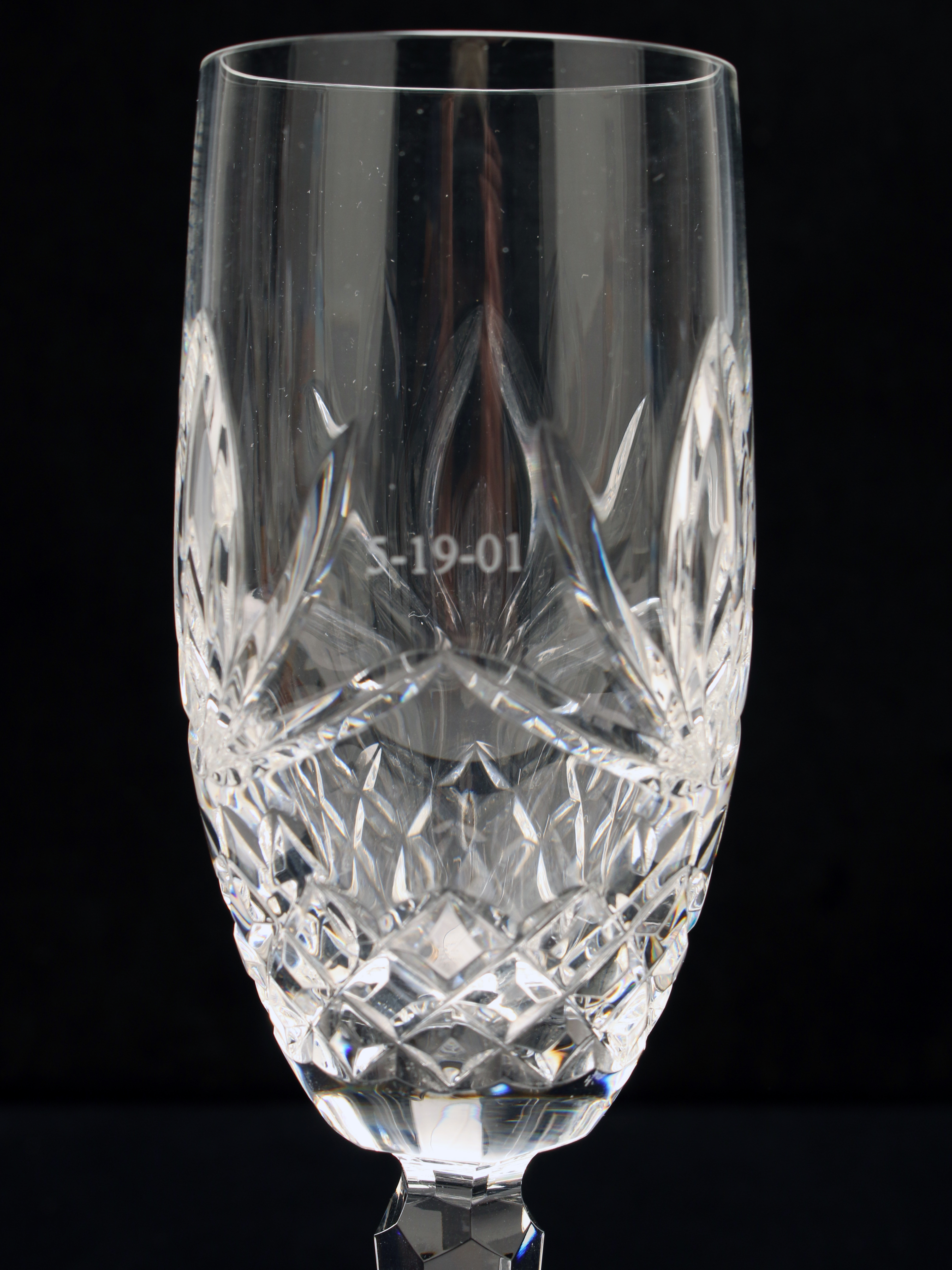 Waterford Crystal Millennium Toasting Flutes In Box image 4