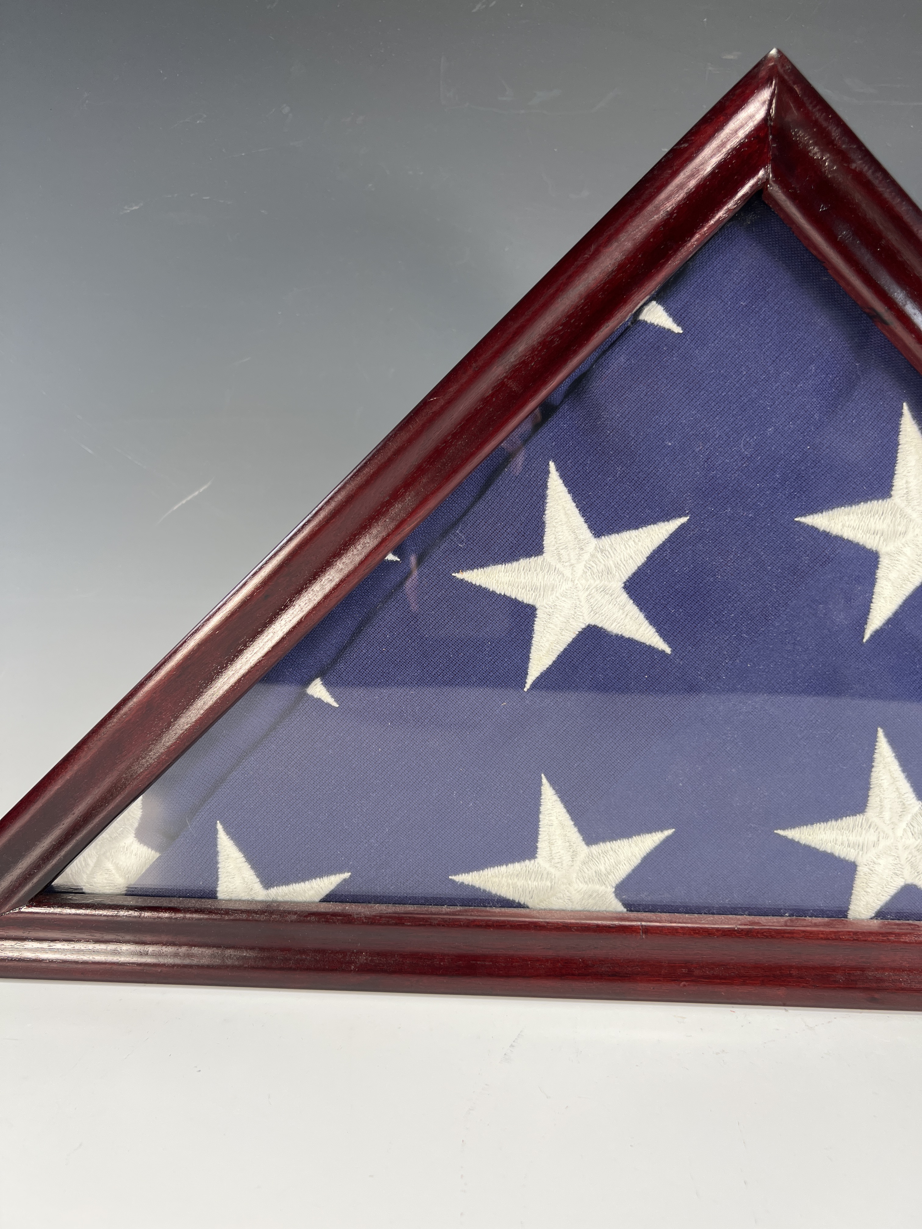 Us American Flag In Display Box image 2