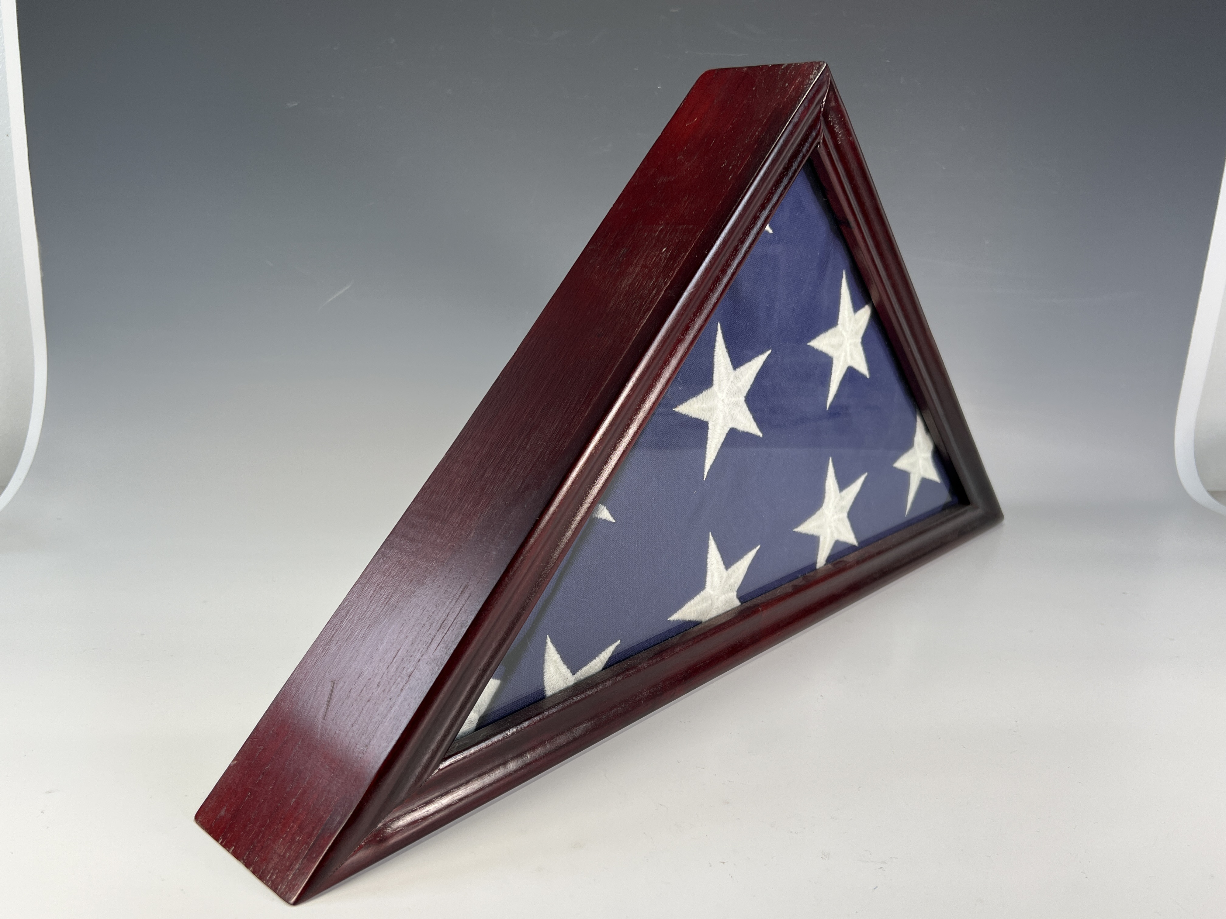 Us American Flag In Display Box image 3