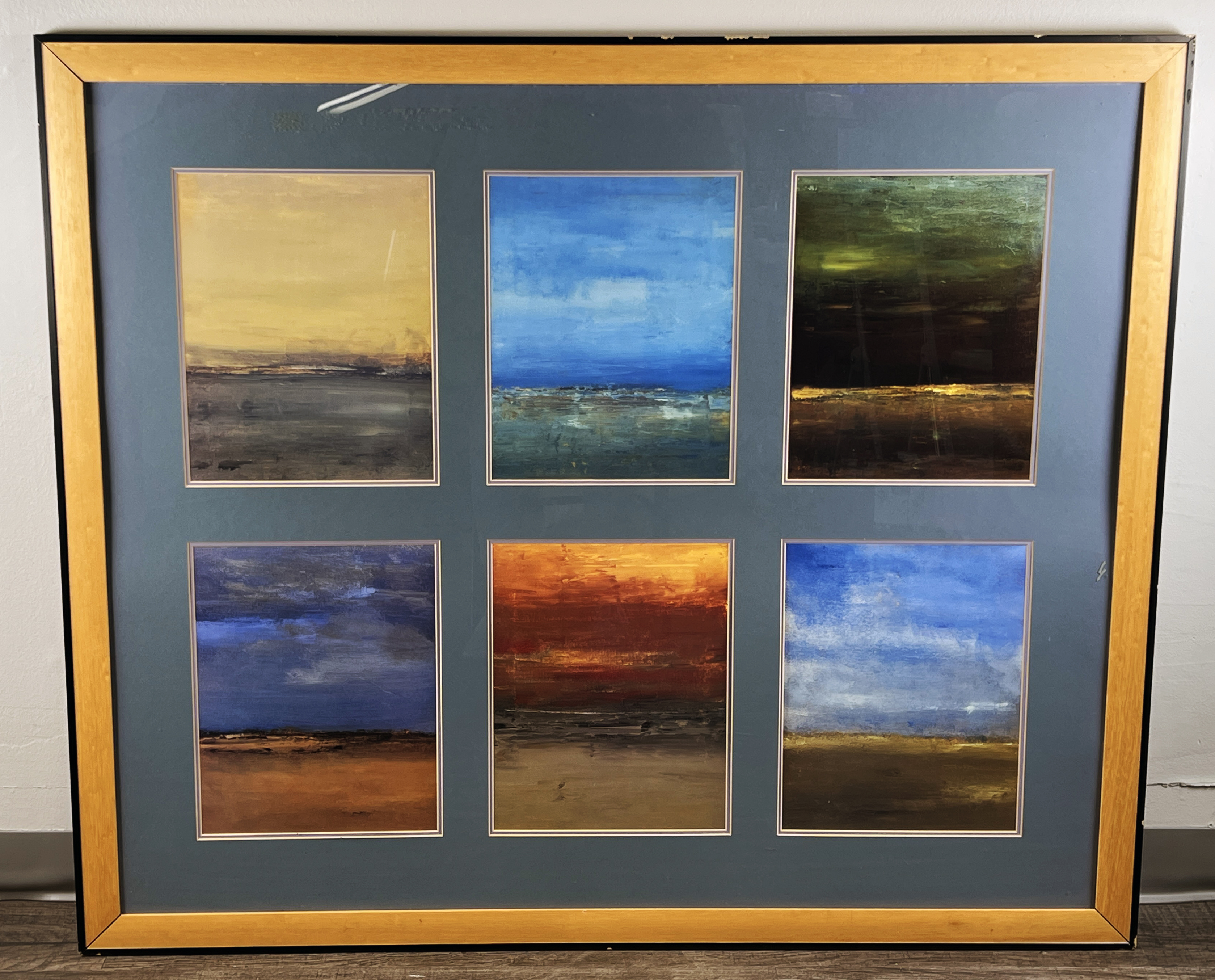 Six Prints As One Of Abstract Landscapes image 1