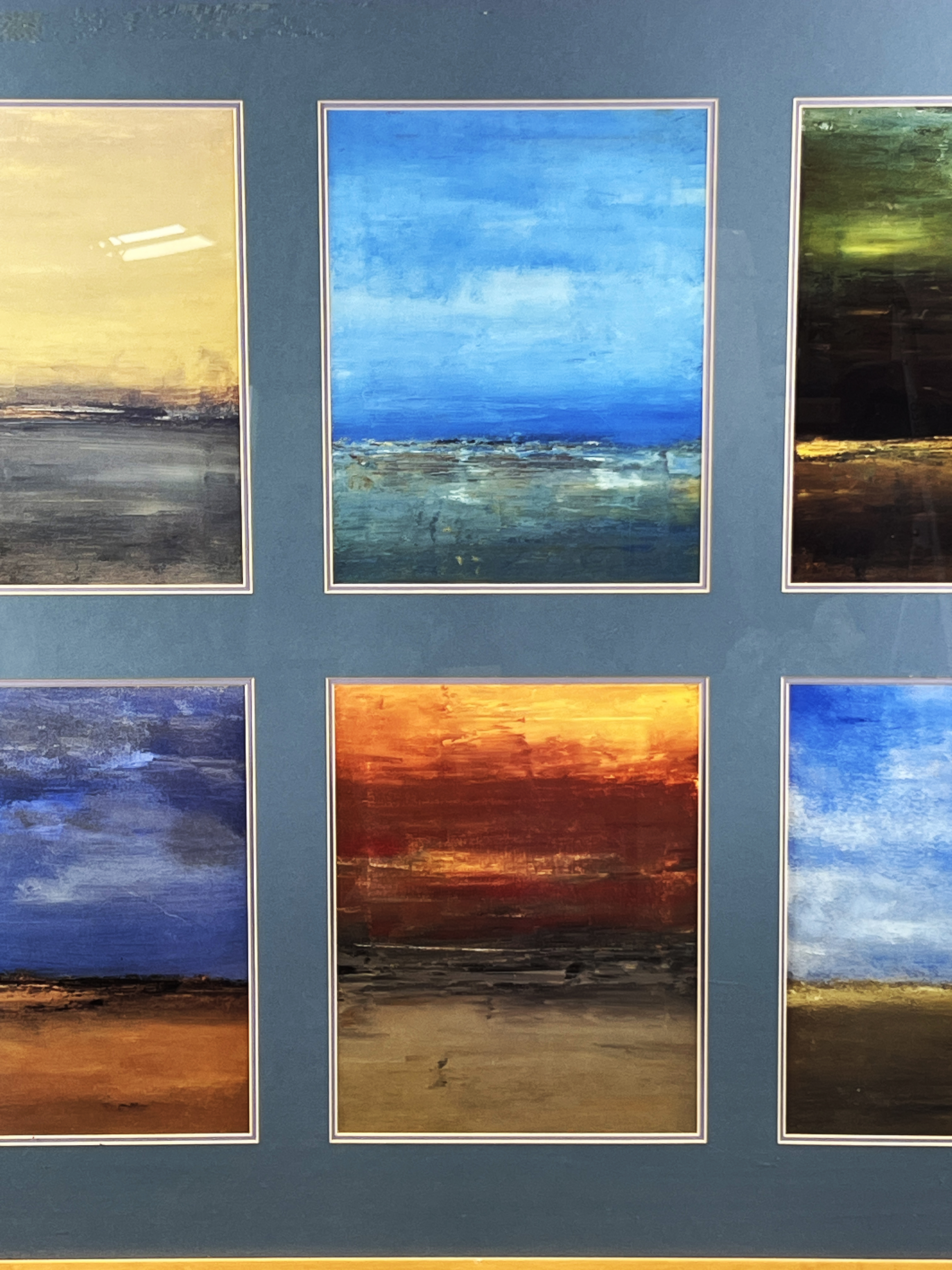 Six Prints As One Of Abstract Landscapes image 2