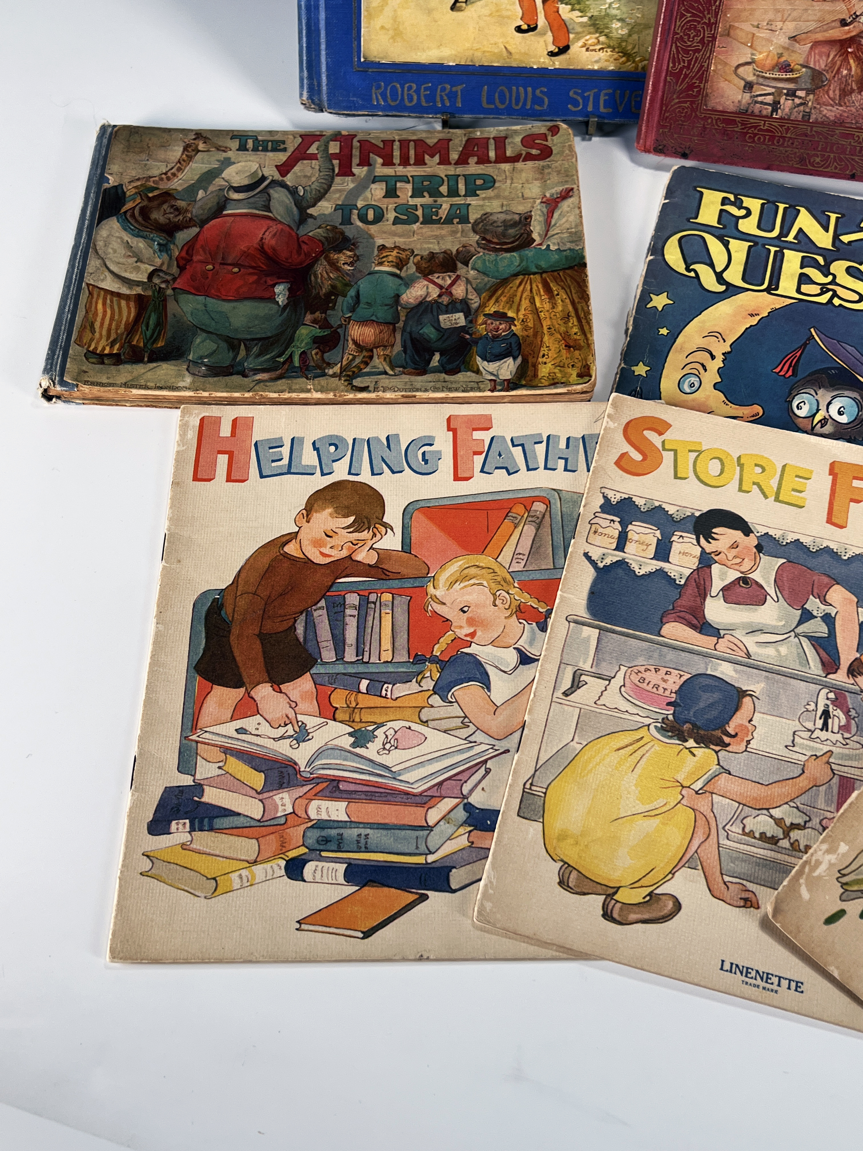 10 Vintage Childrens Story Books image 4