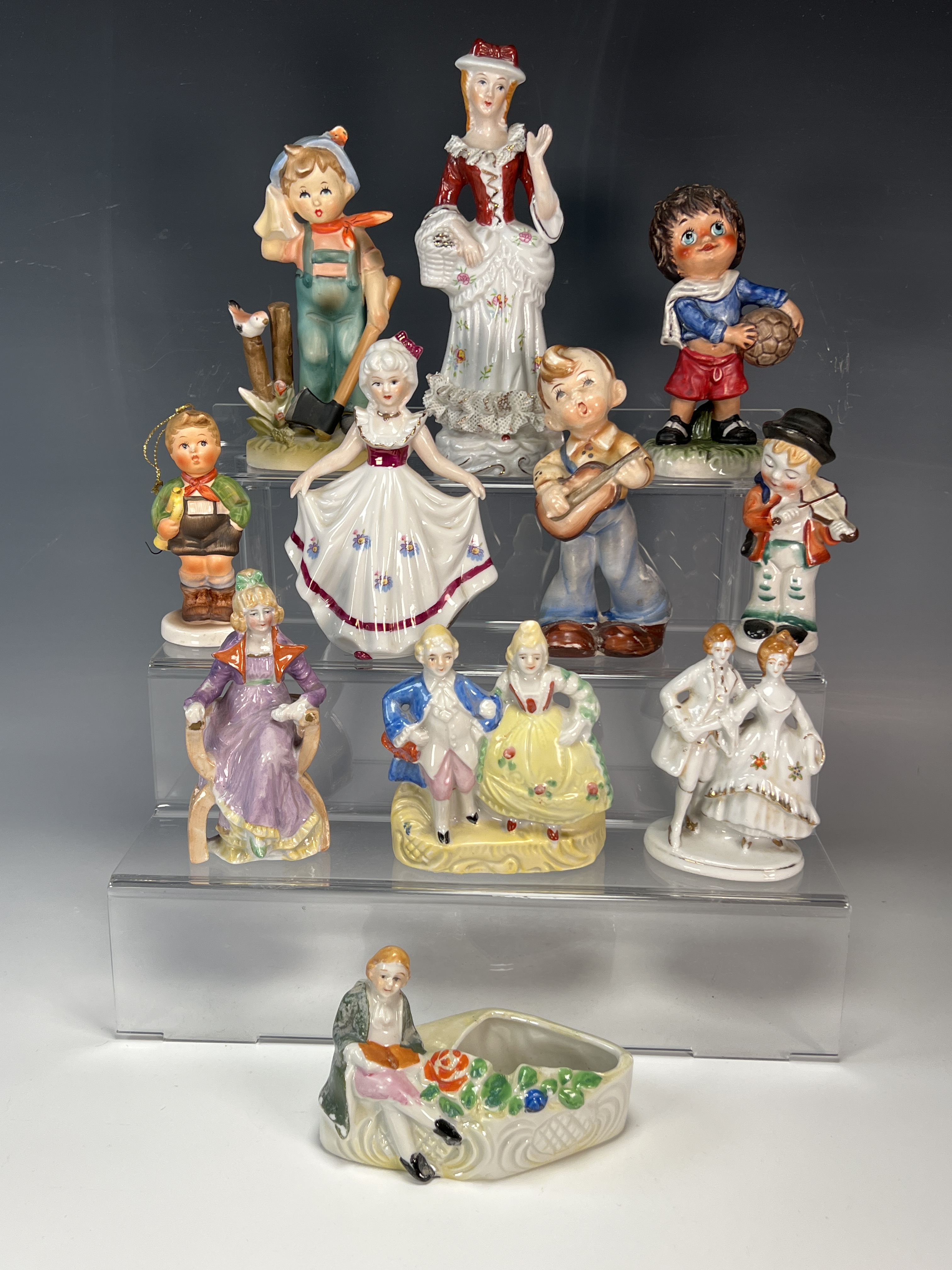 Assortment Of Collectible Porcelain Figurines Goebel, Schmid image 1