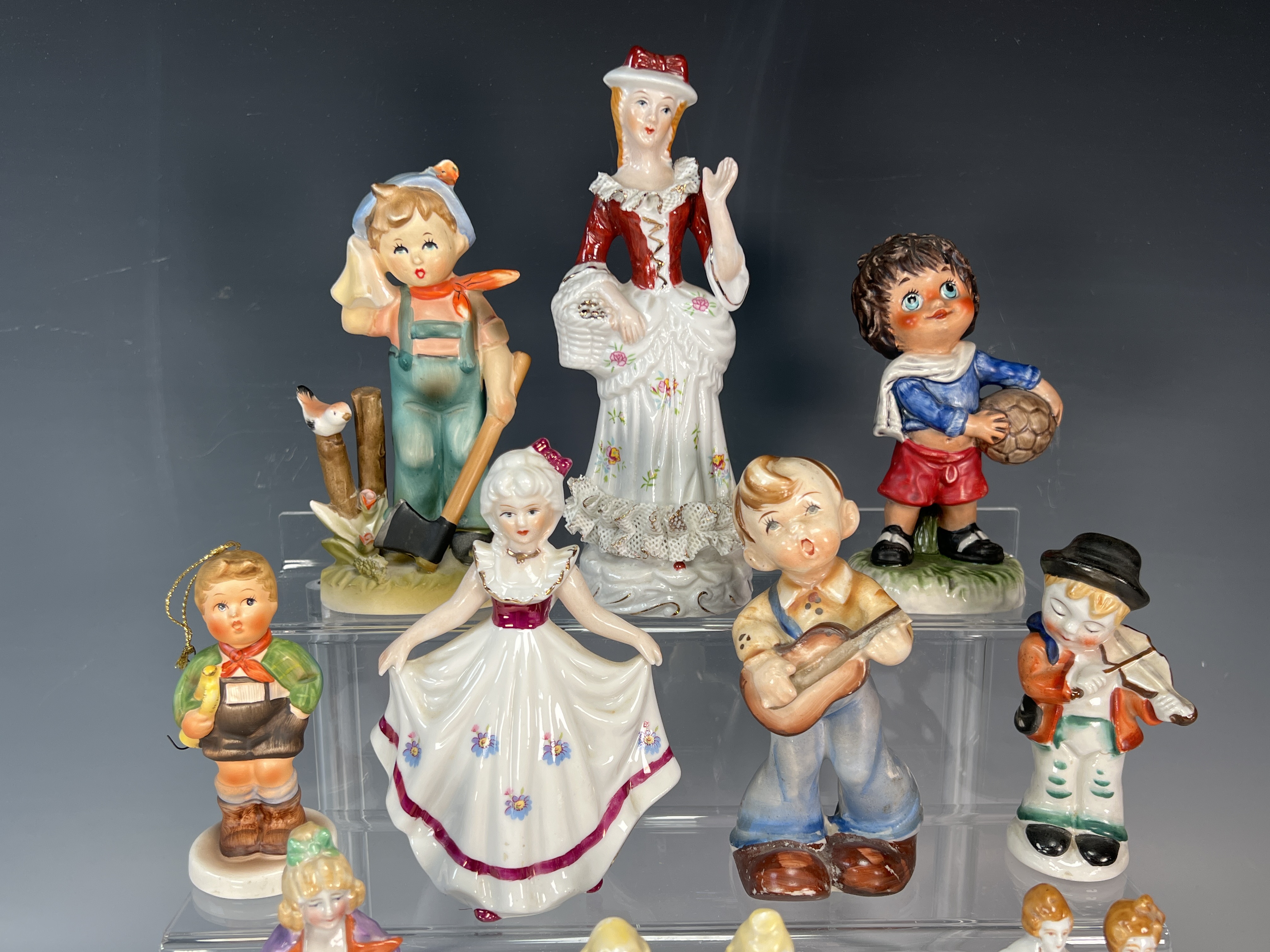Assortment Of Collectible Porcelain Figurines Goebel, Schmid image 2