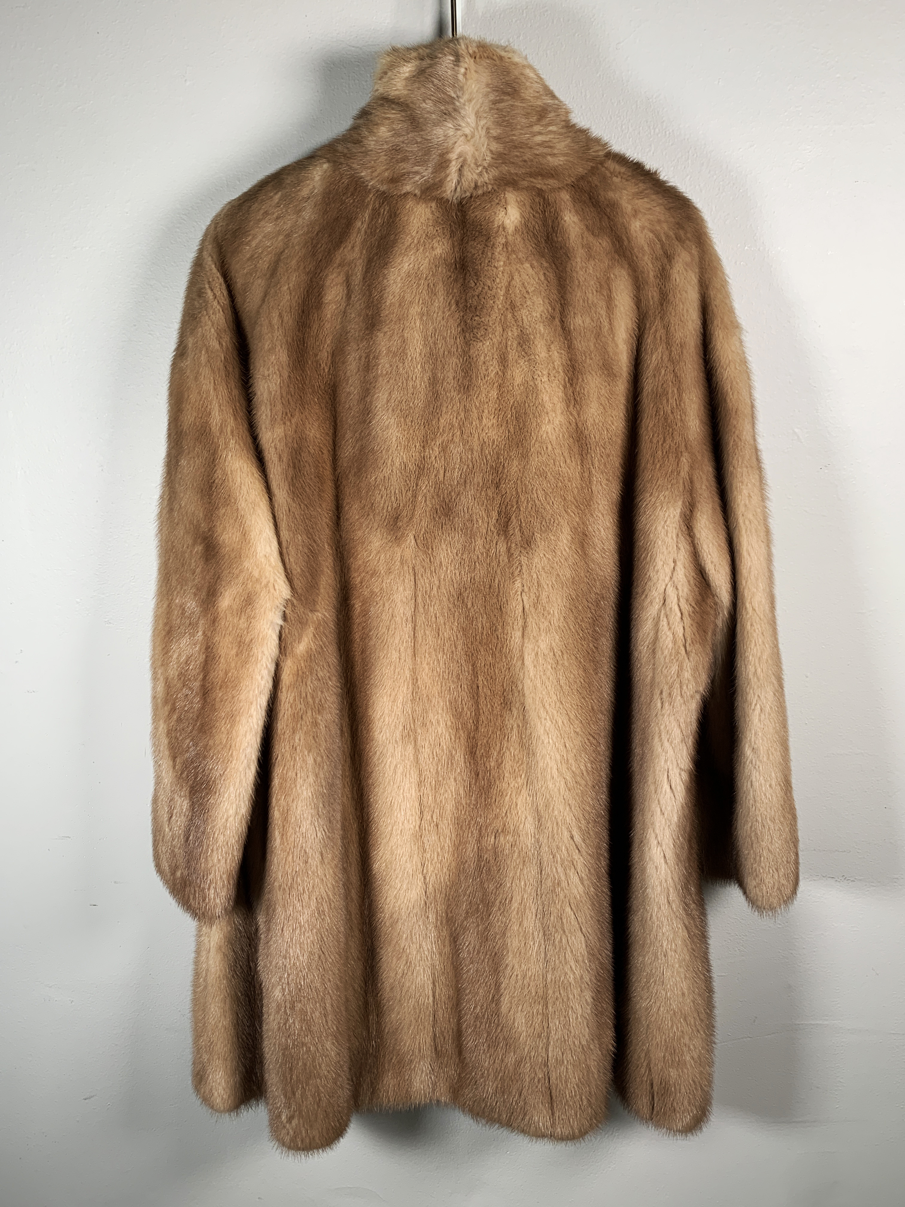 Vintage Flemington Furs Mink Coat W Original Hanger And Storage Bag image 2