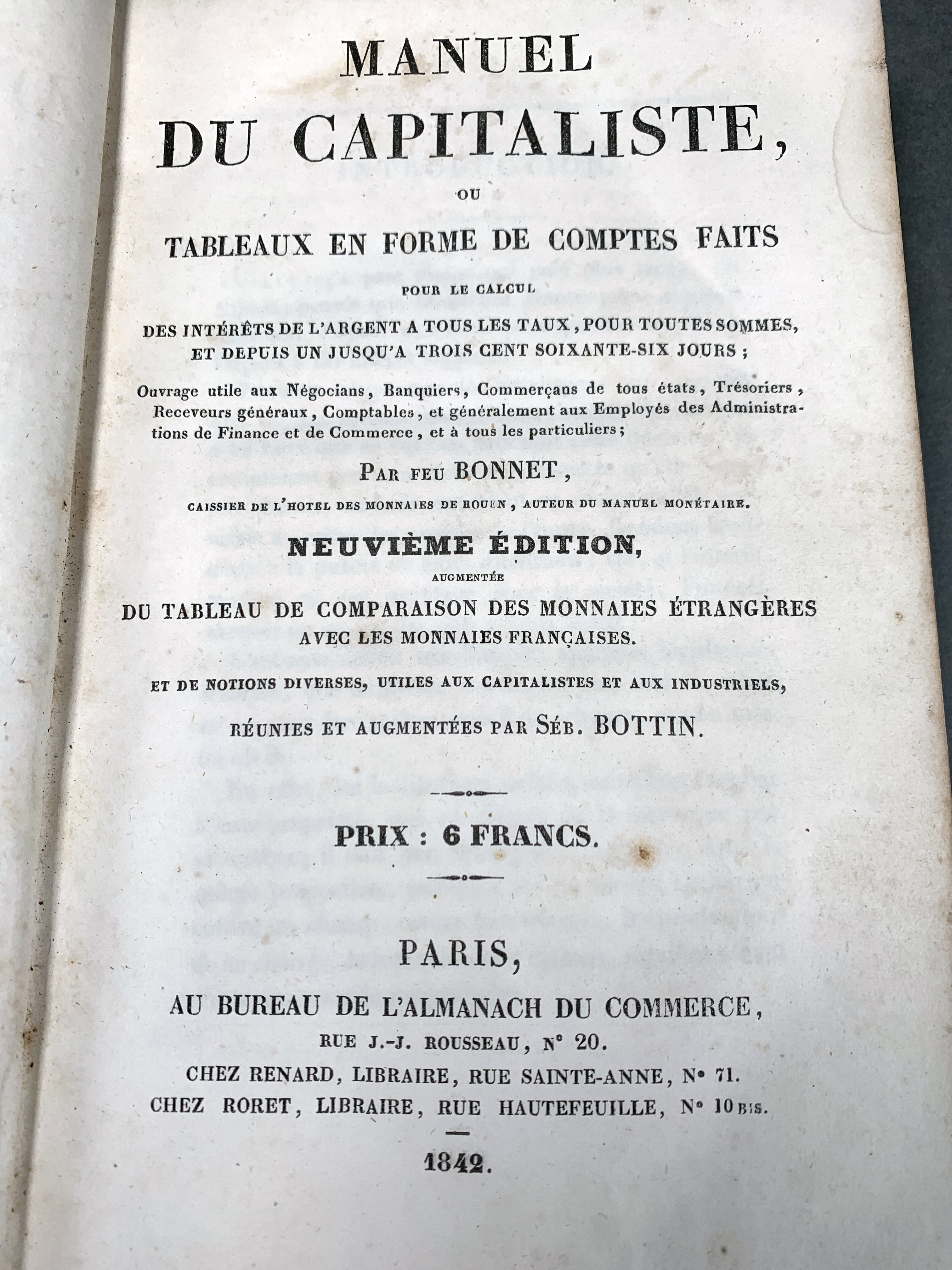 Three Antique French Books 1780s-1840s image 5