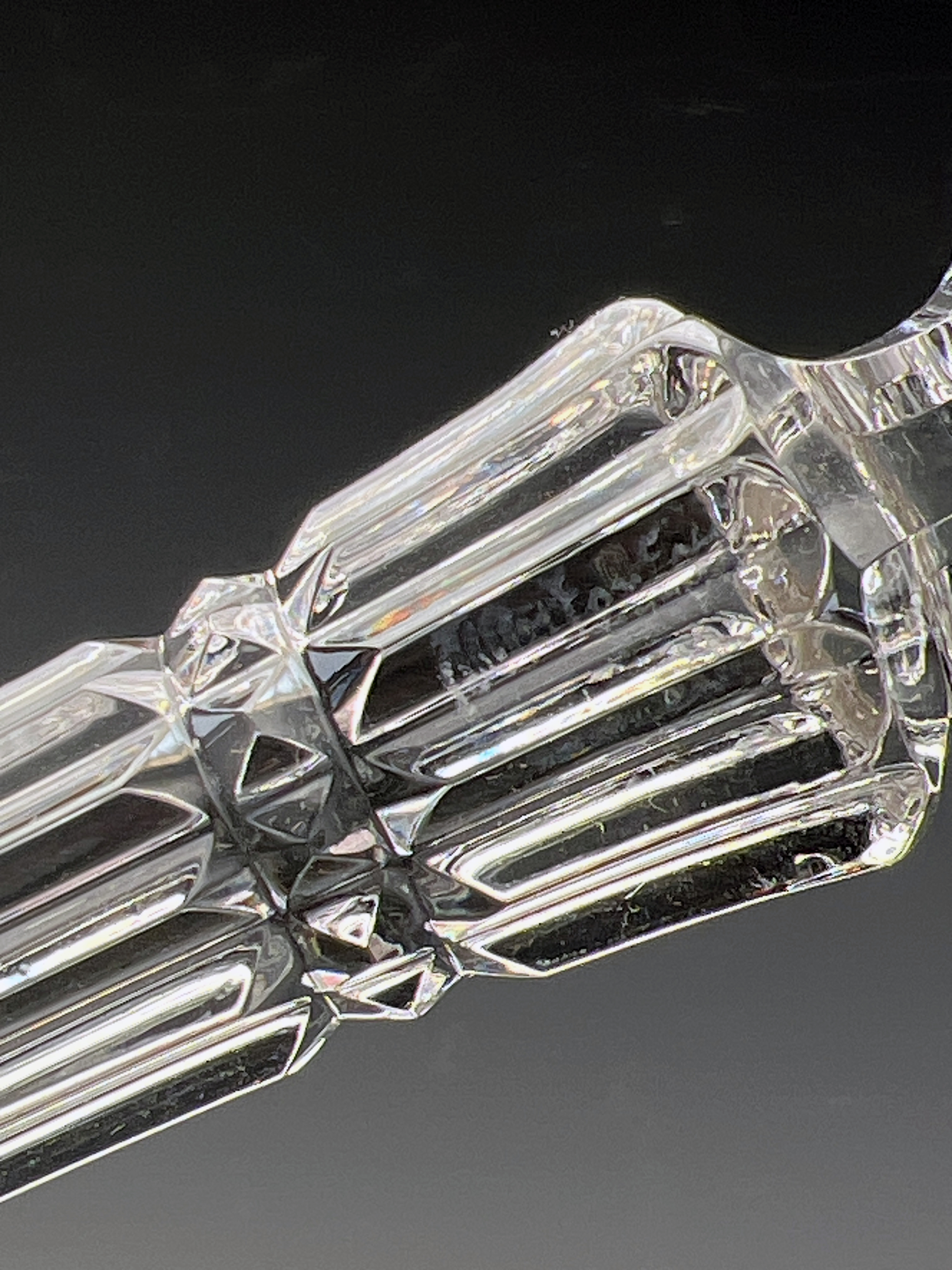 Pair Waterford Crystal Serving Utensils  image 3