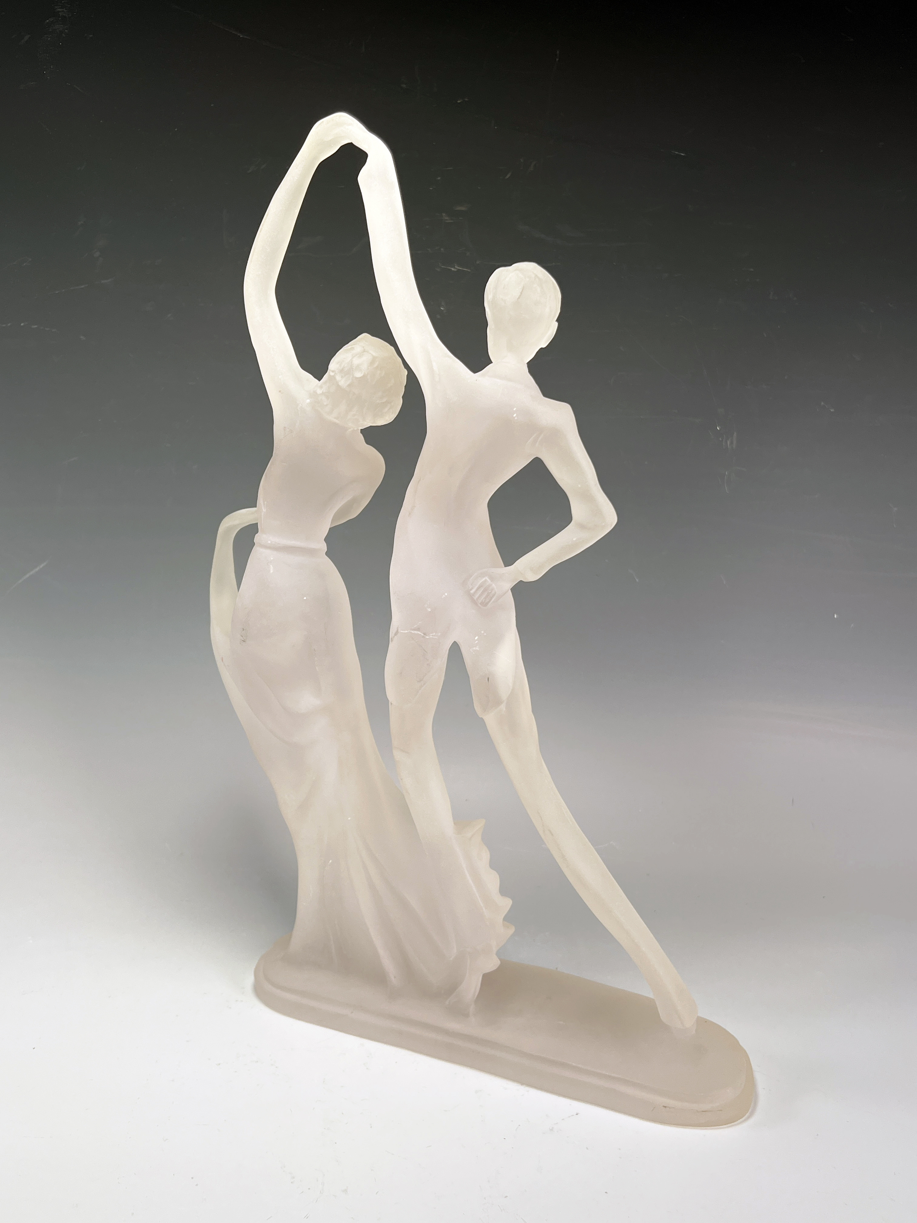Dancing Couple Frosted Figurines image 3