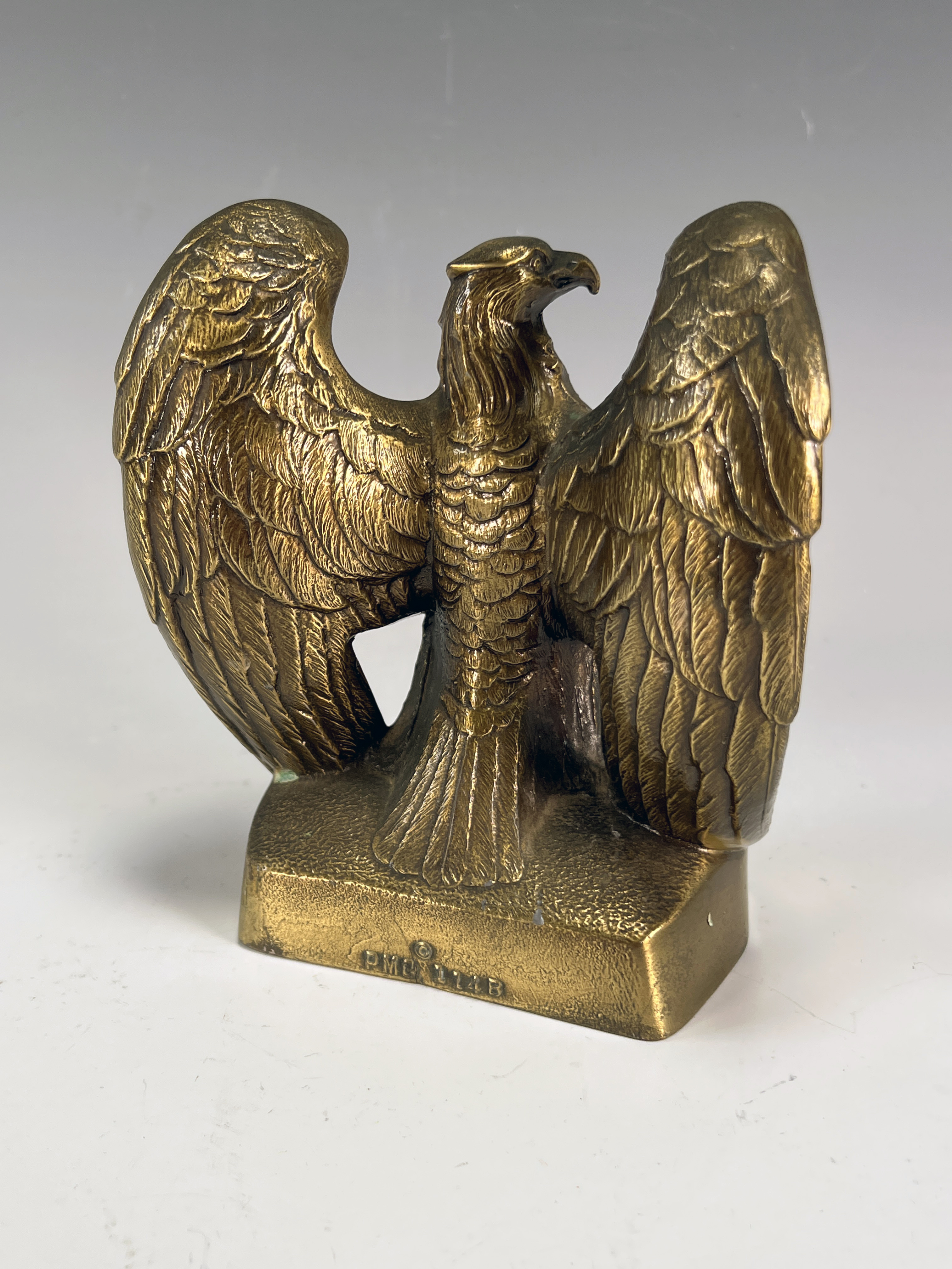 Brass Bald Eagle Casting 1776  image 2