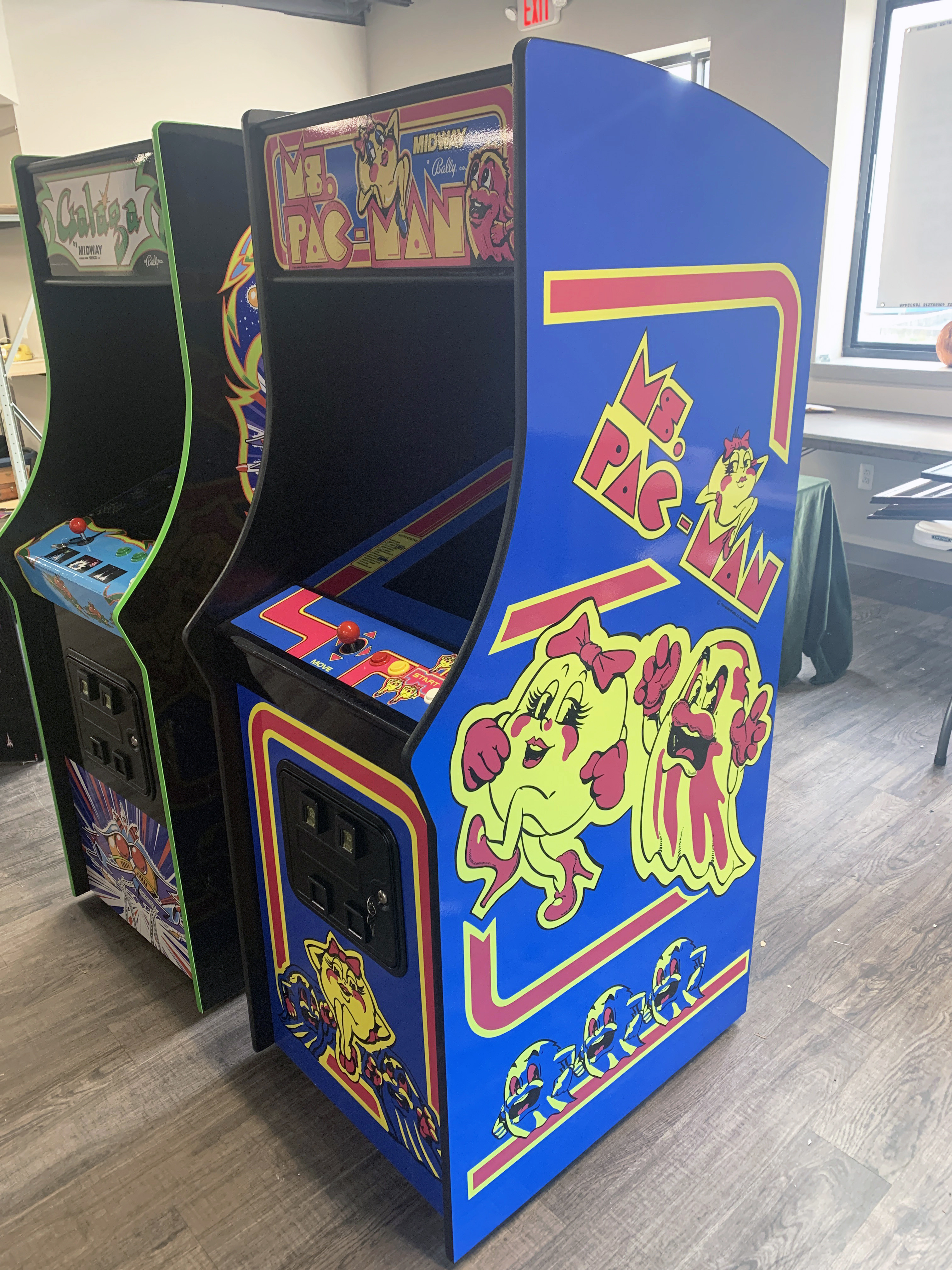 New Build Ms. Pac-Man Arcade Cabinet Midway Bally image 1