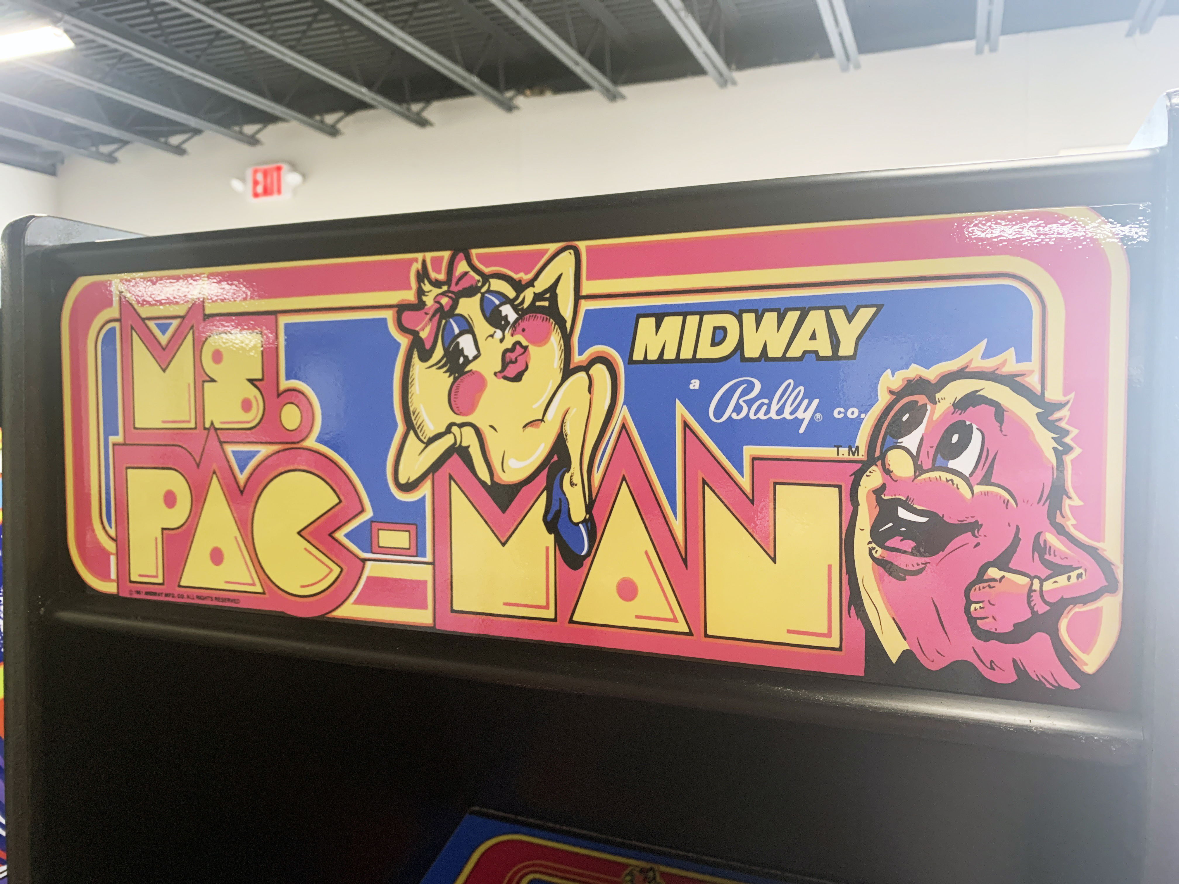 New Build Ms. Pac-Man Arcade Cabinet Midway Bally image 3