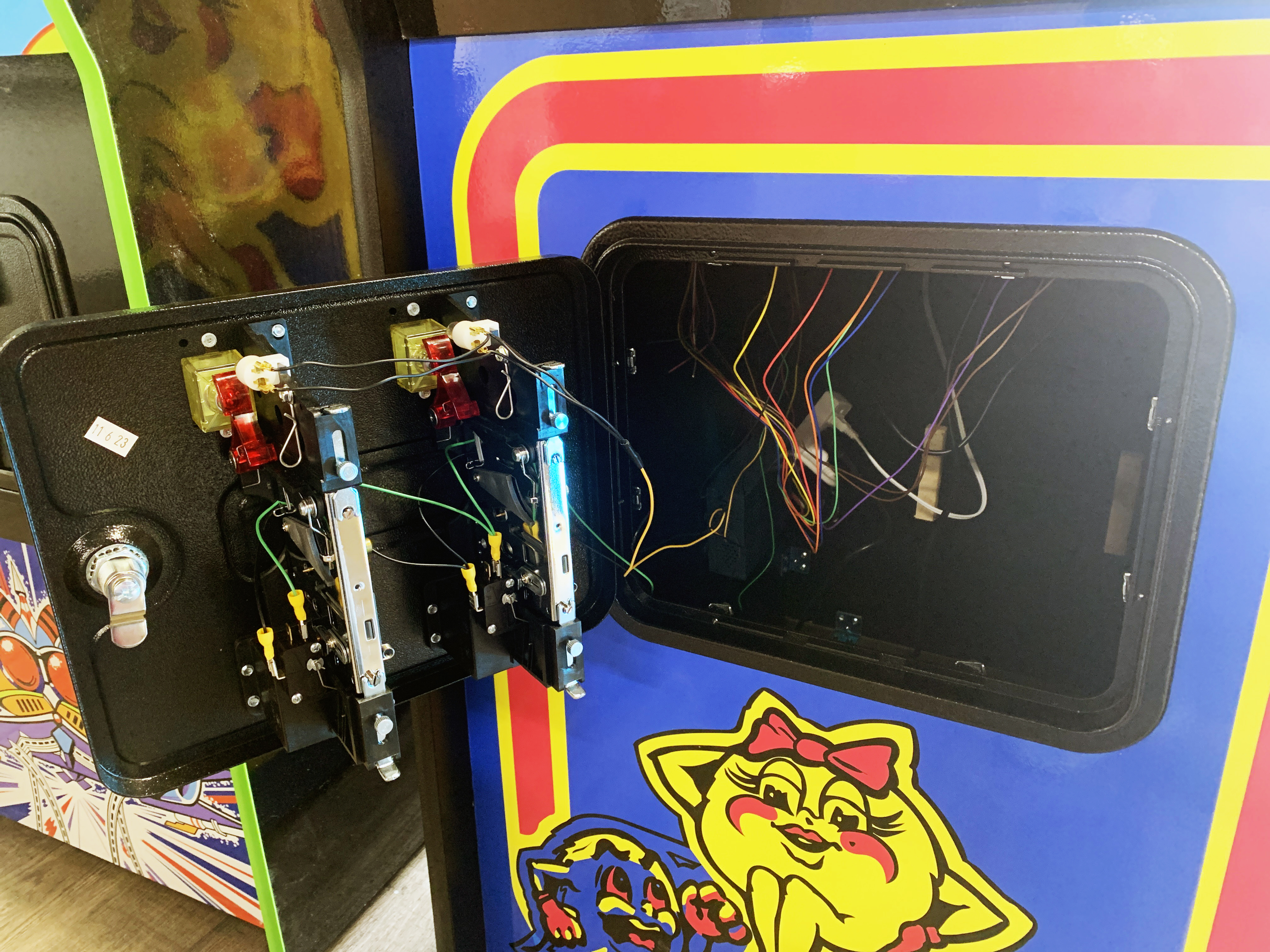 New Build Ms. Pac-Man Arcade Cabinet Midway Bally image 6