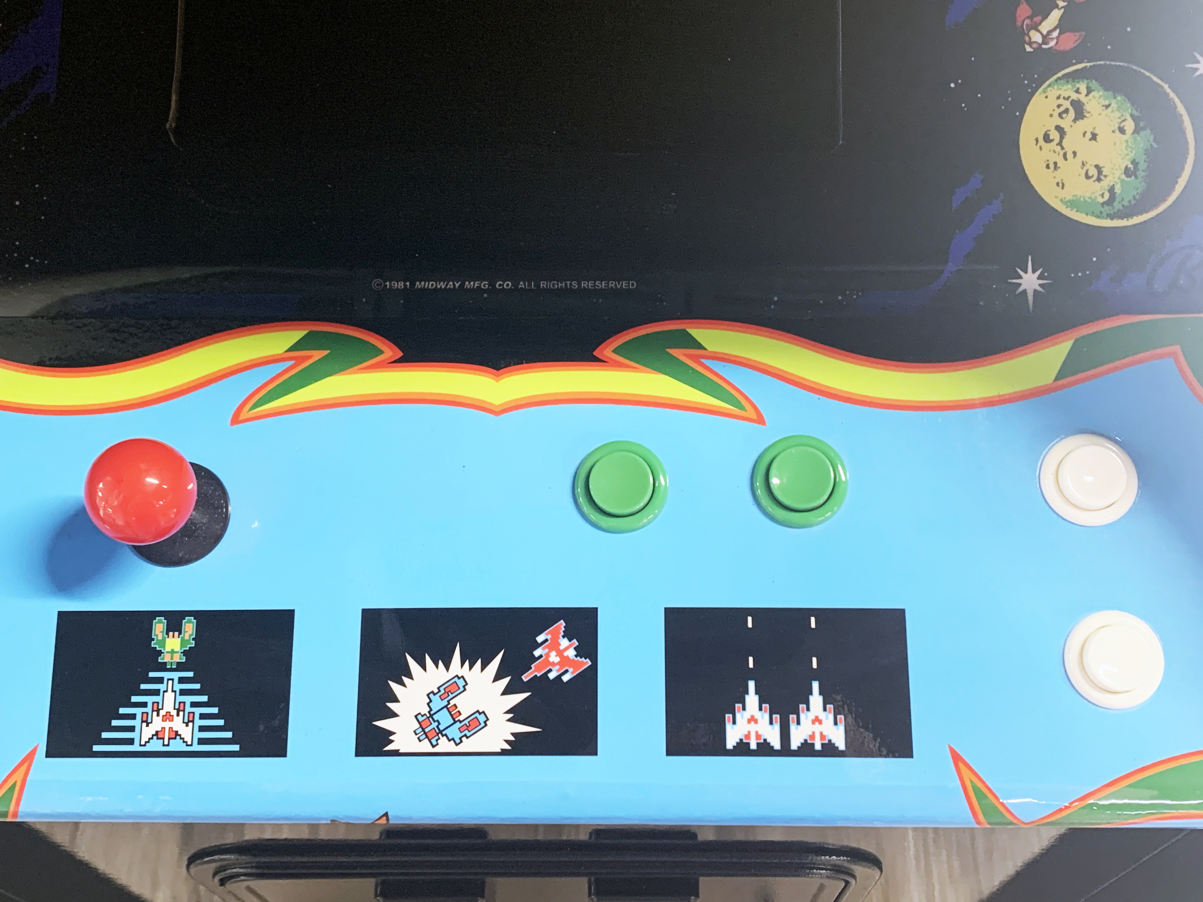 New Build Galaga Arcade Cabinet Midway Bally  image 5