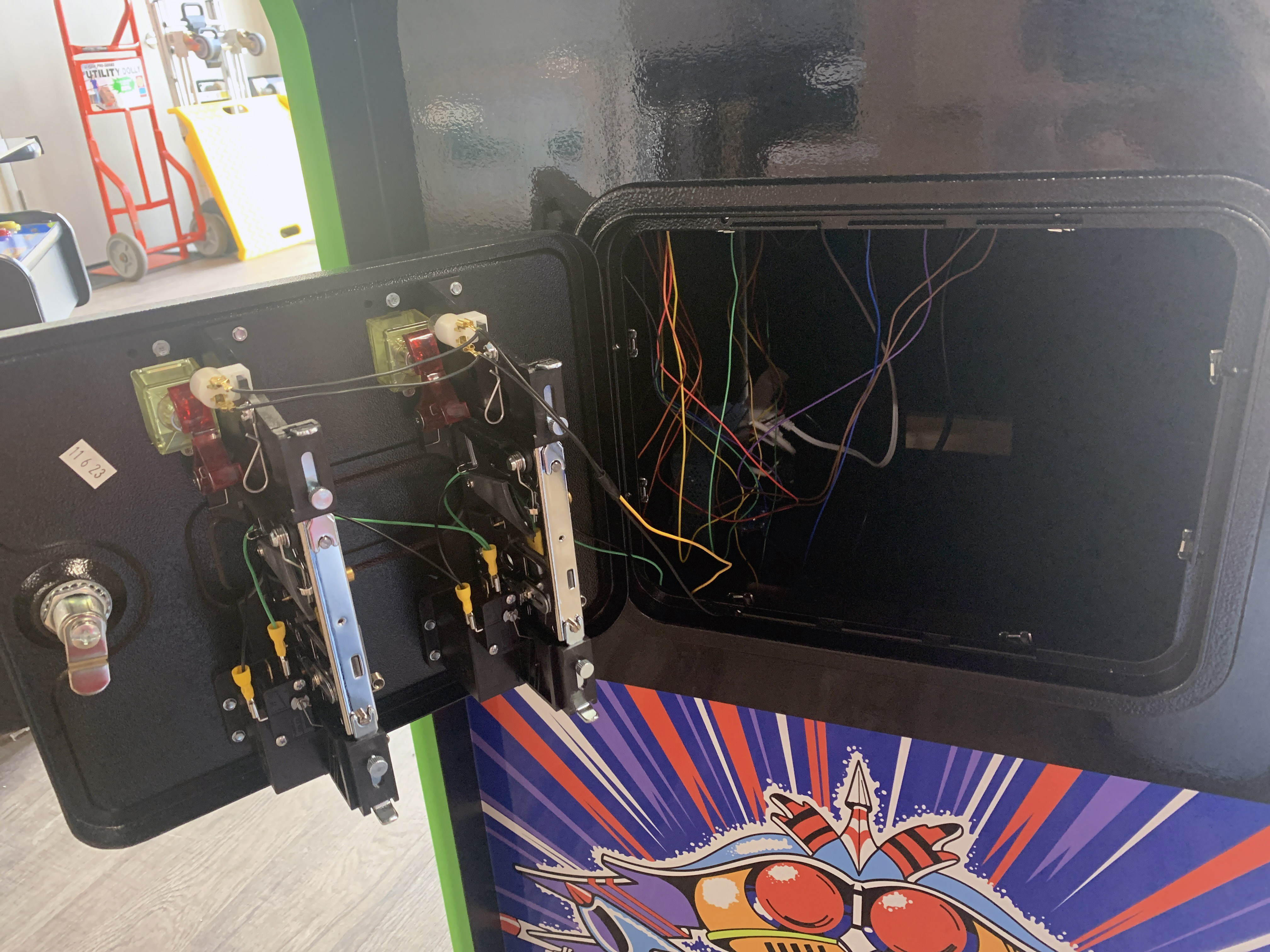 New Build Galaga Arcade Cabinet Midway Bally  image 6