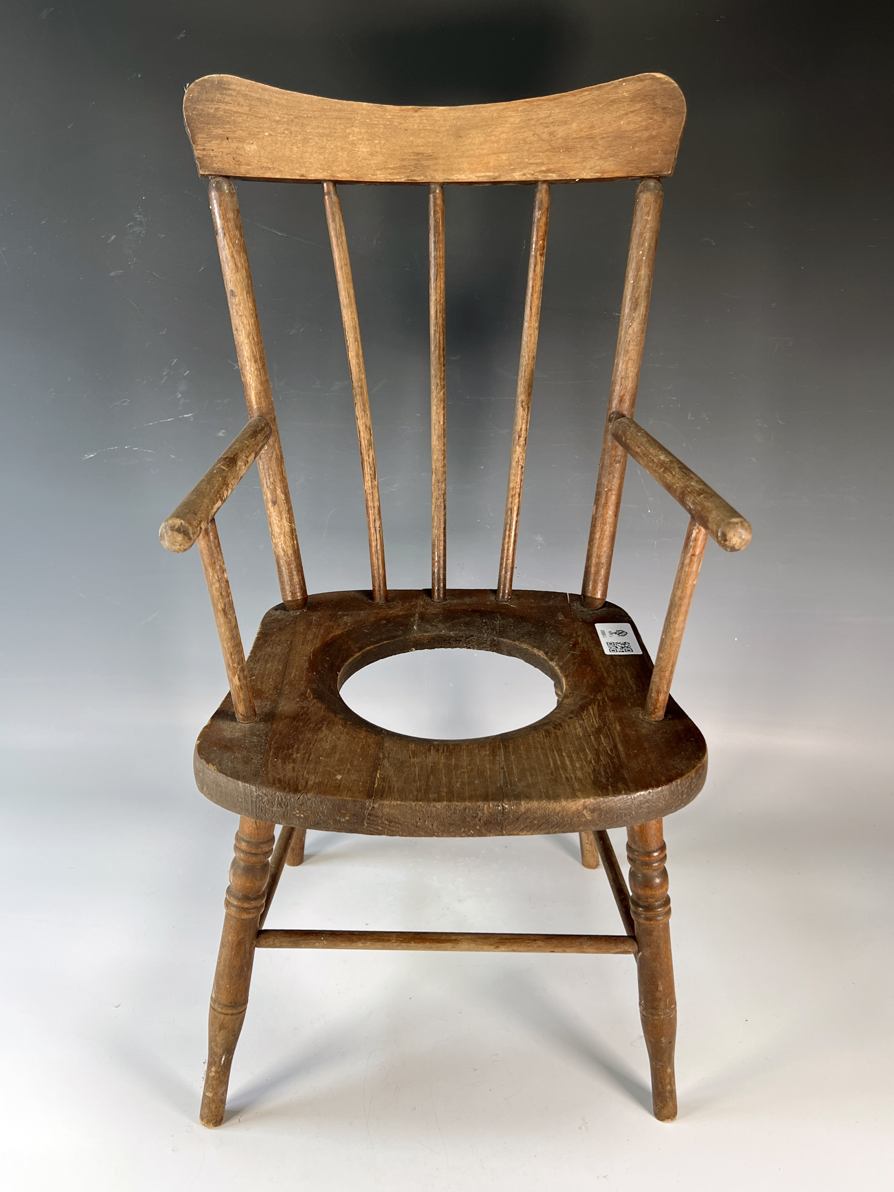 Vintage Wooden Potty Chair image 2