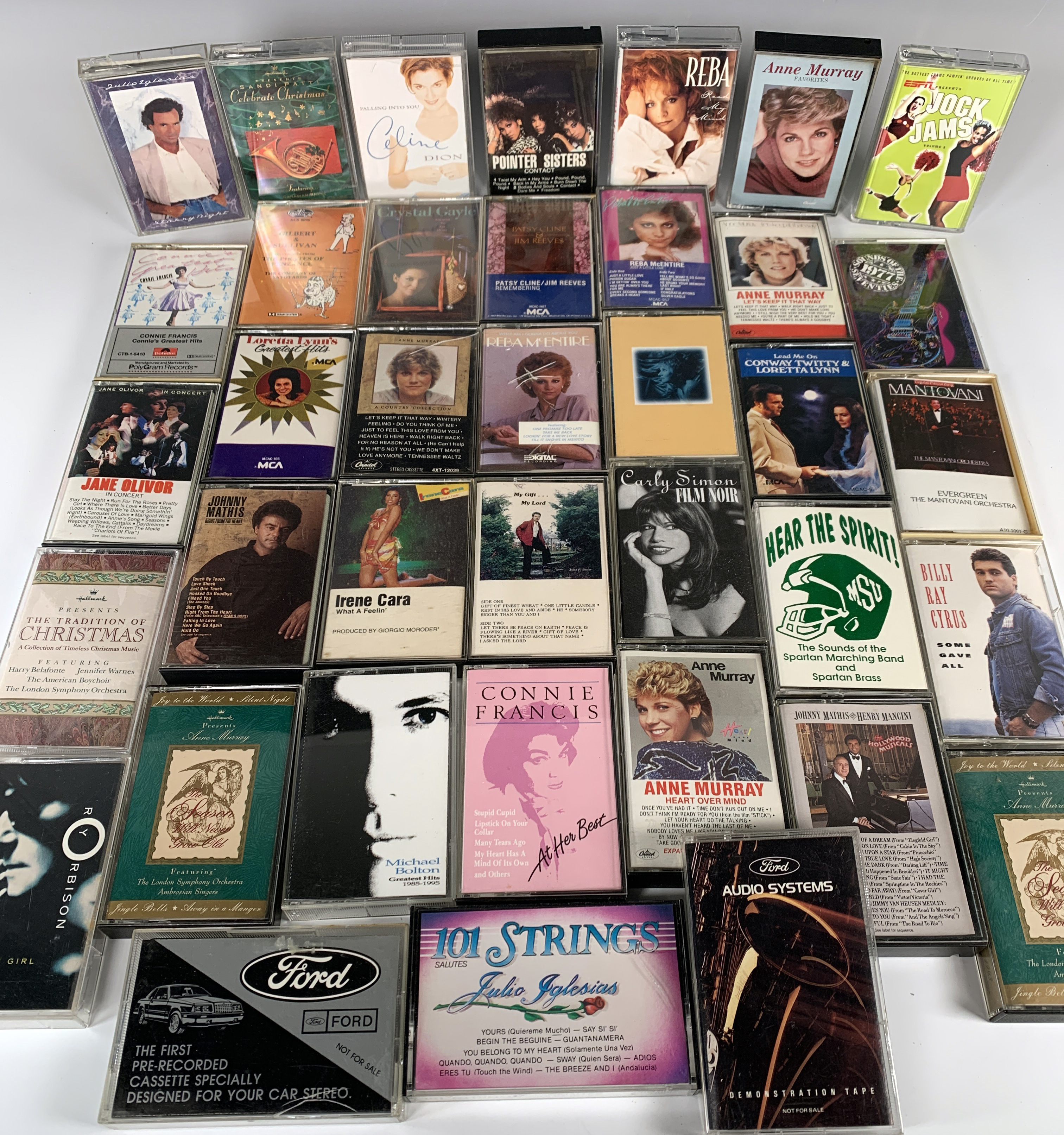 Collection Of Cassette Tapes  image 1