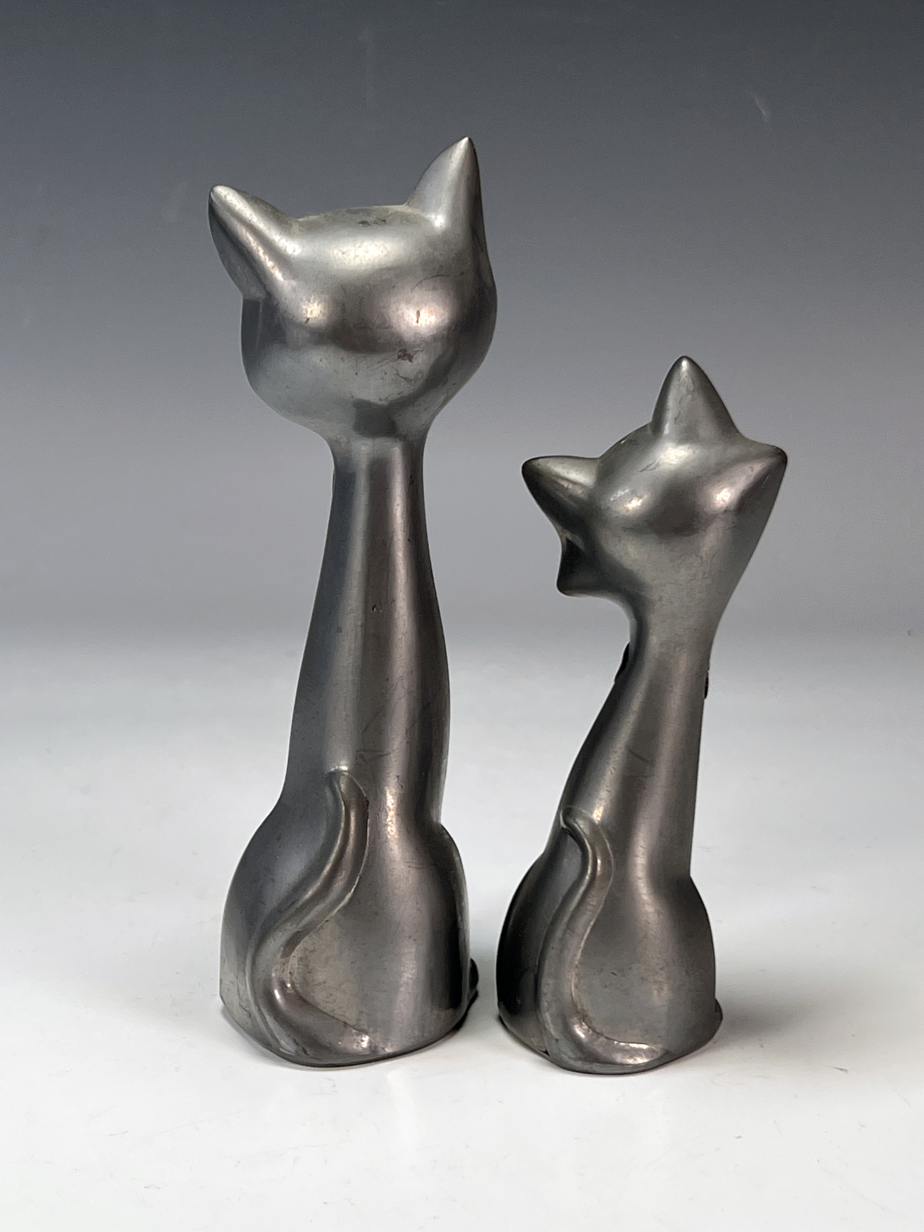 Vintage Animal Figurines West Virginia Coal Siamese Cats image 3