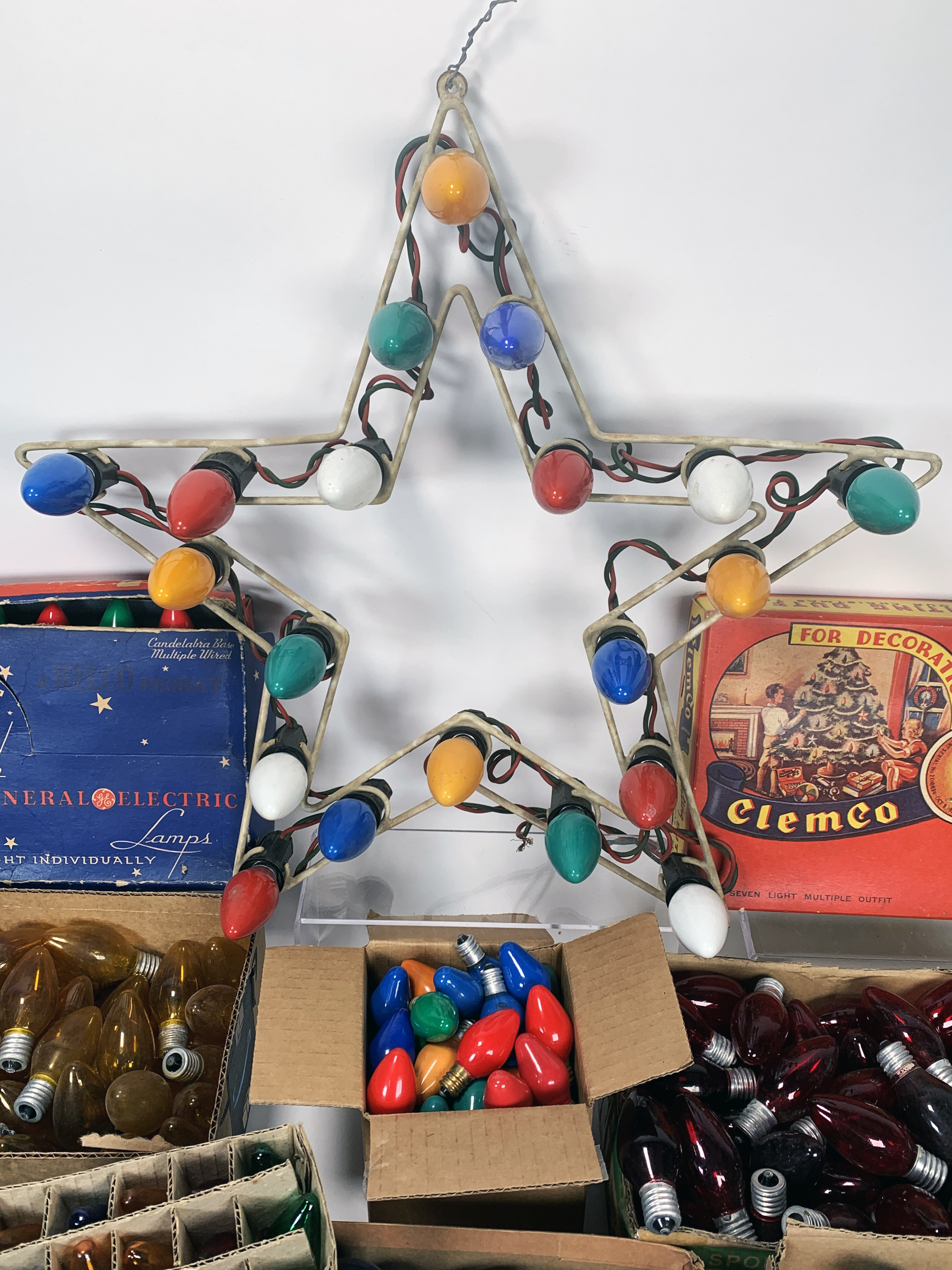 Collection Of Vintage Christmas Lights Replacement Bulbs Ge image 4