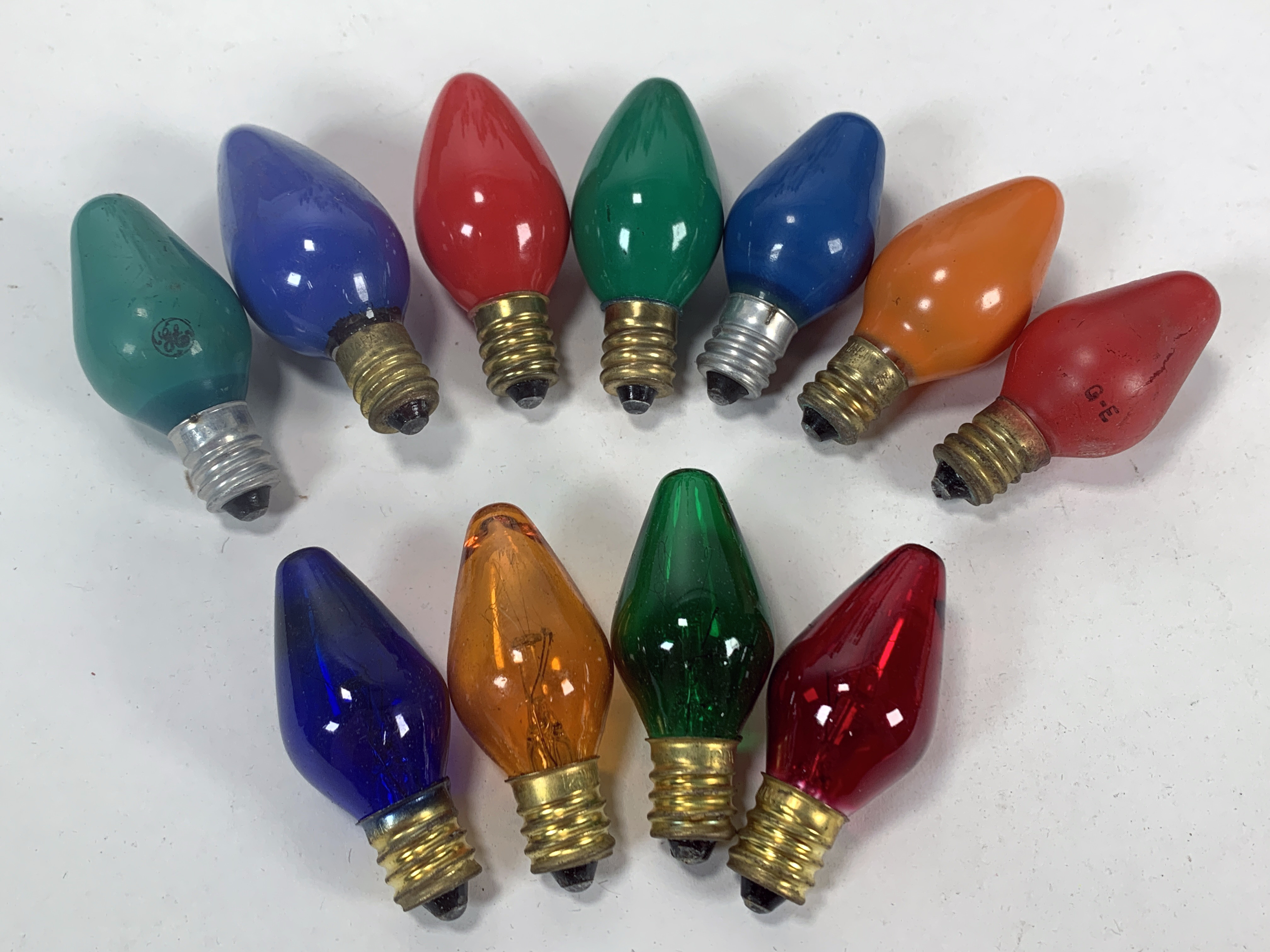 Collection Of Vintage Christmas Lights Replacement Bulbs Ge image 9