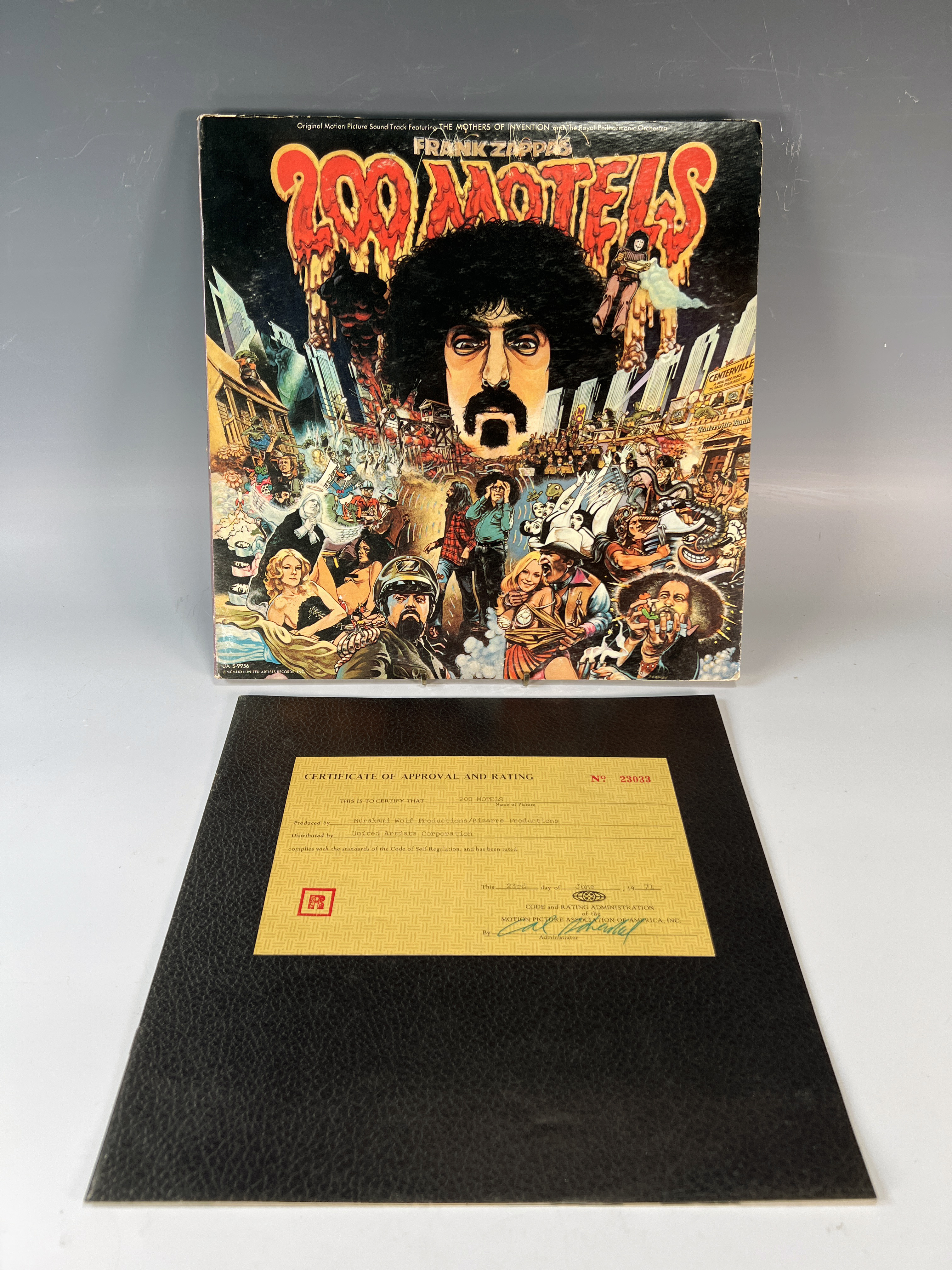 Frank Zappa 200 Motels Double Record Album image 1