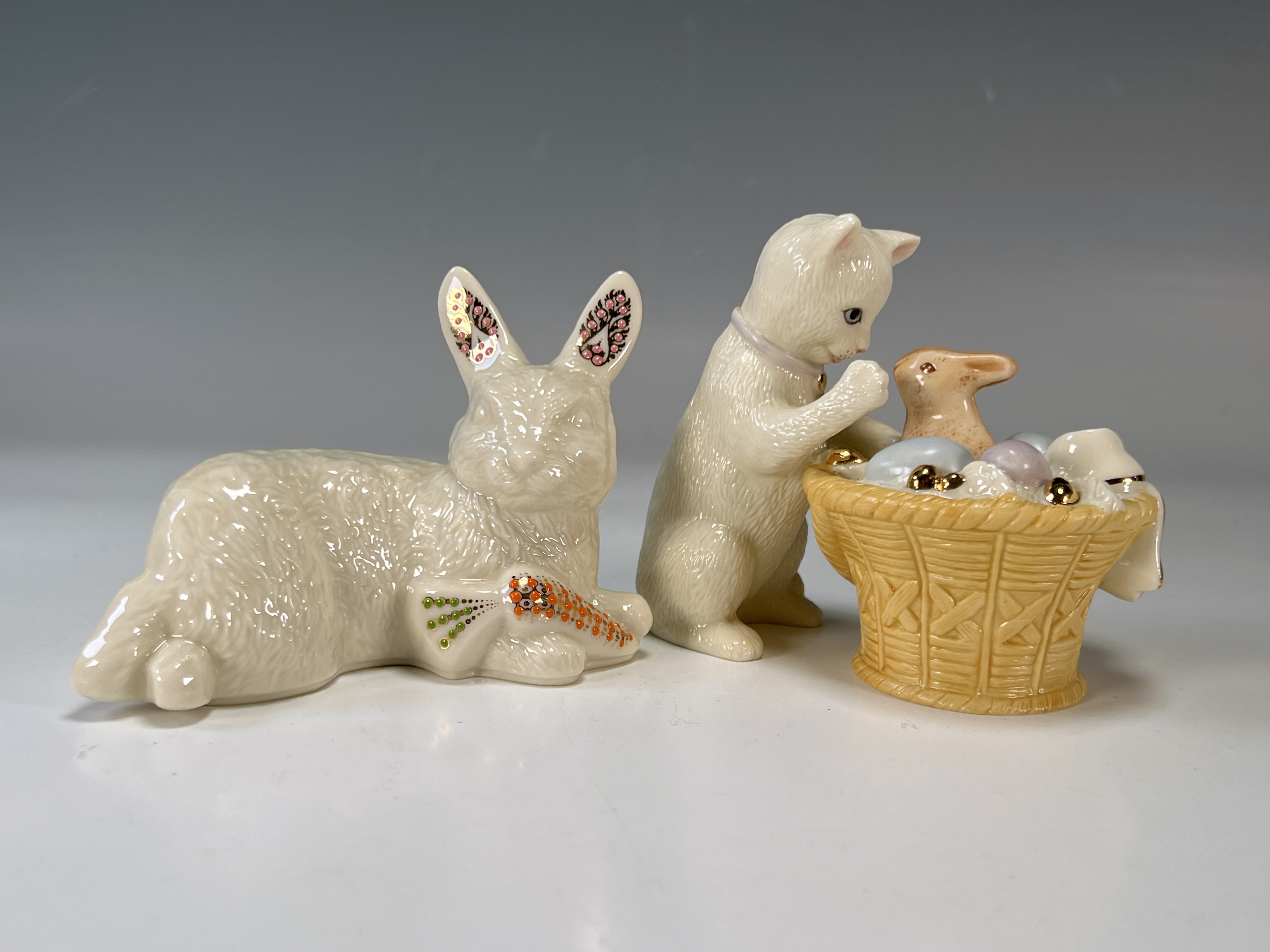 2 Lenox Porcelain Easter Figures image 2