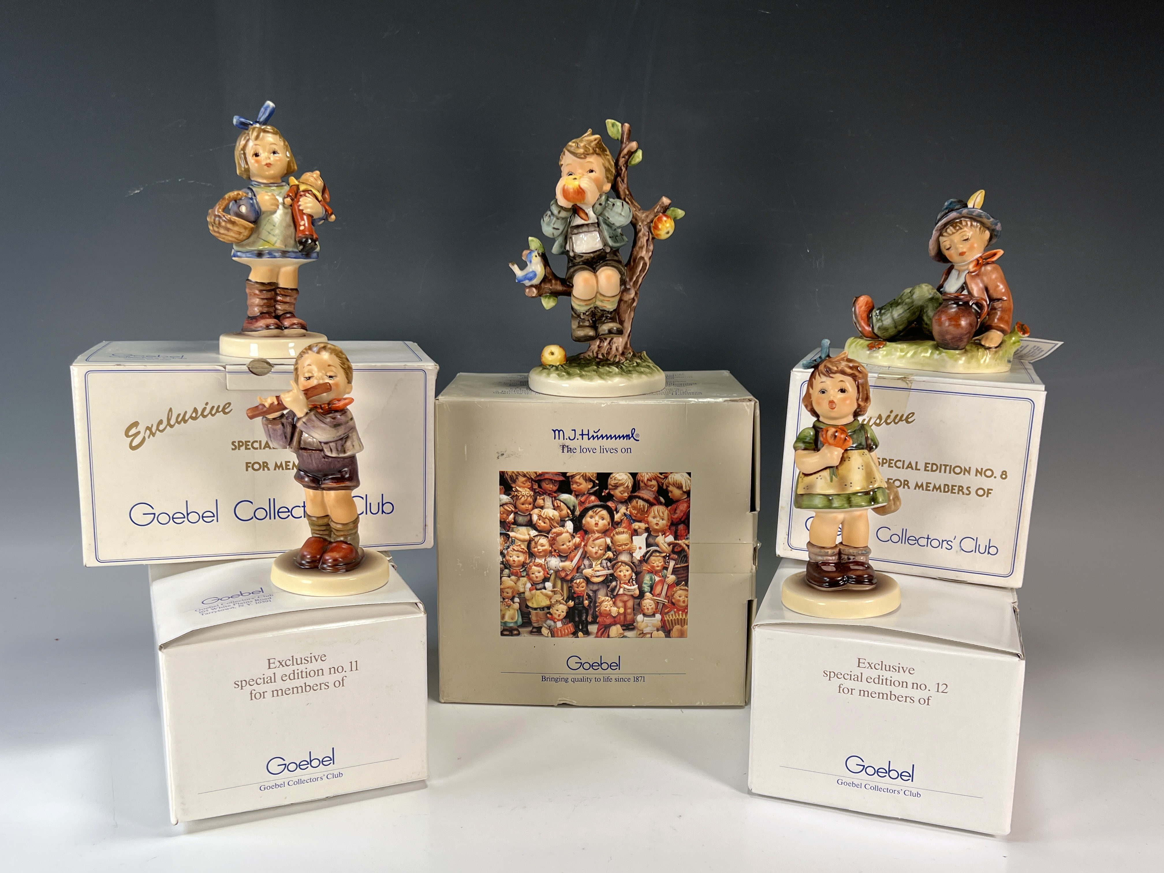 Lot Of Goebel Hummel Figures In Box, Special Edition image 1