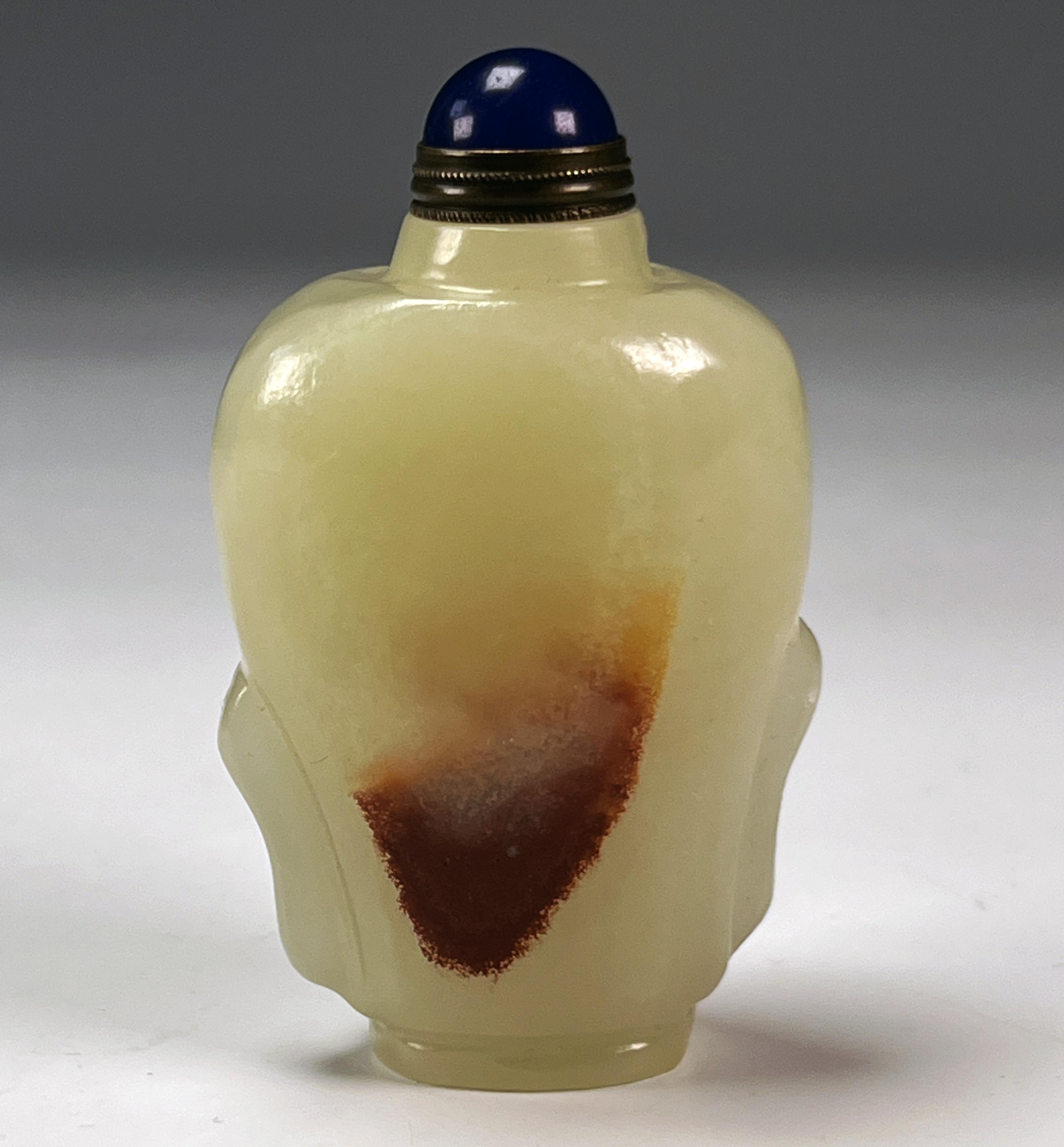 Elegant Hetian White Jade Snuff Bottle image 1