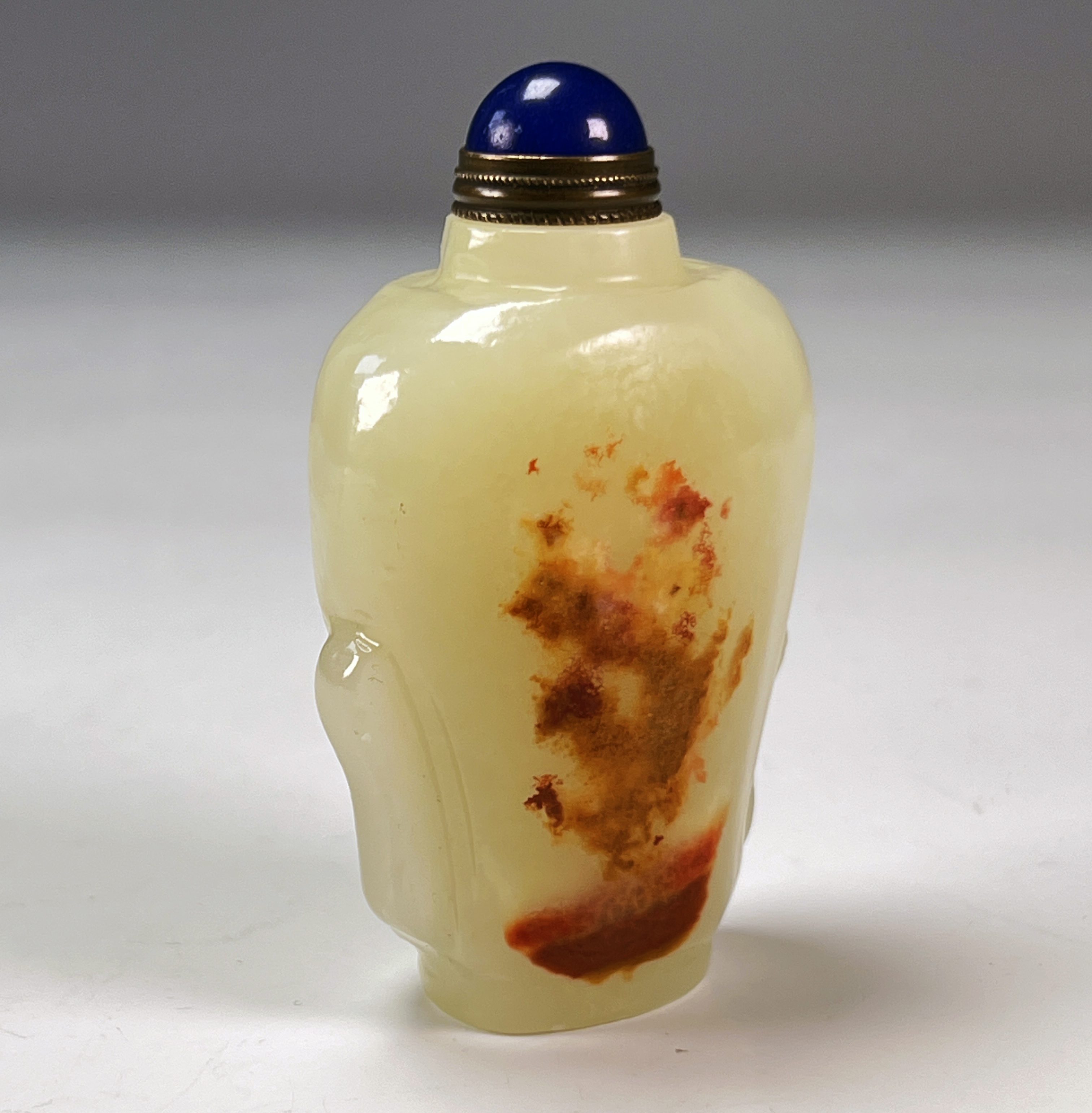 Elegant Hetian White Jade Snuff Bottle image 2
