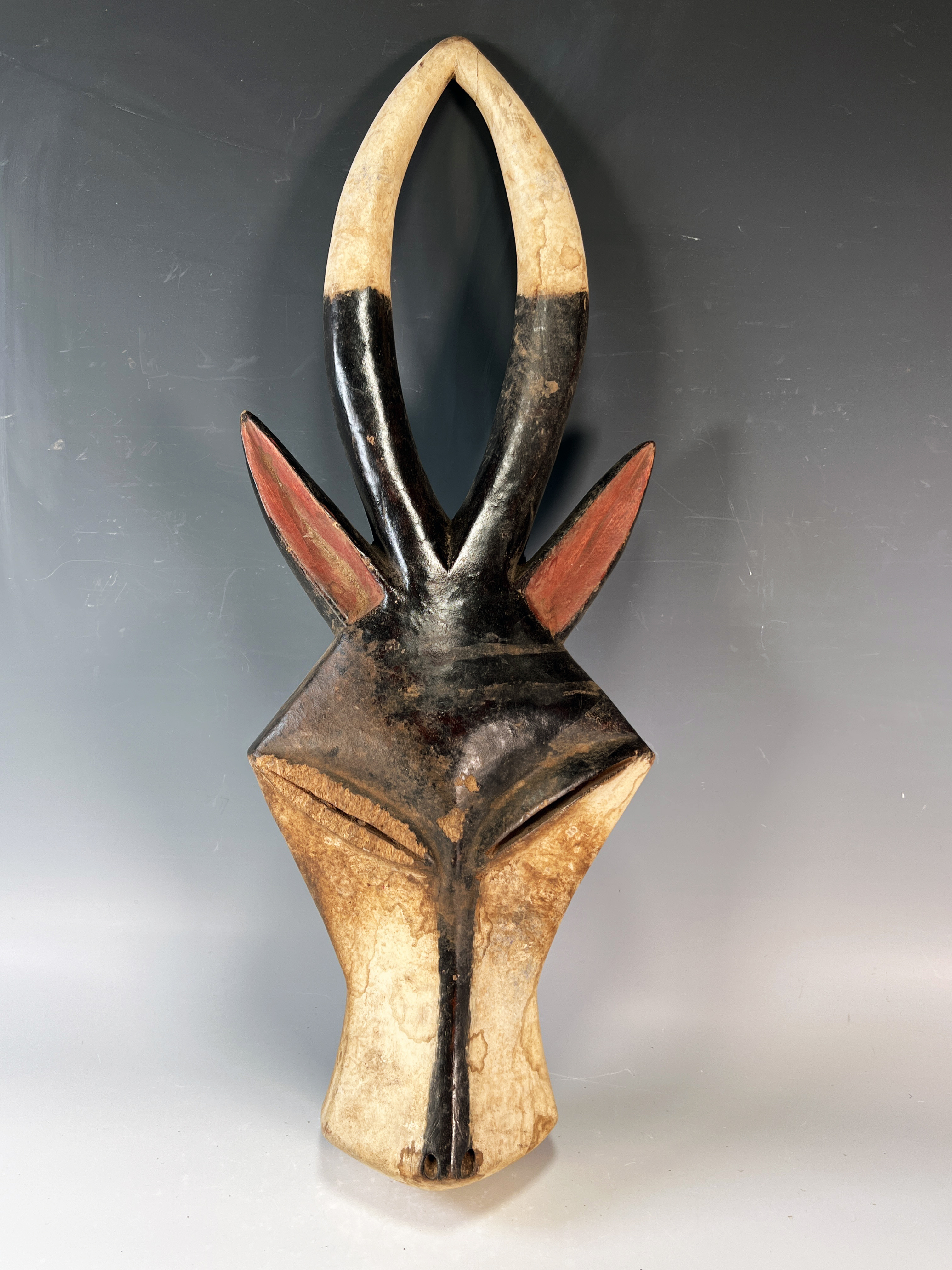 Antelope Mask Kwelet Gabon Central Africa image 1