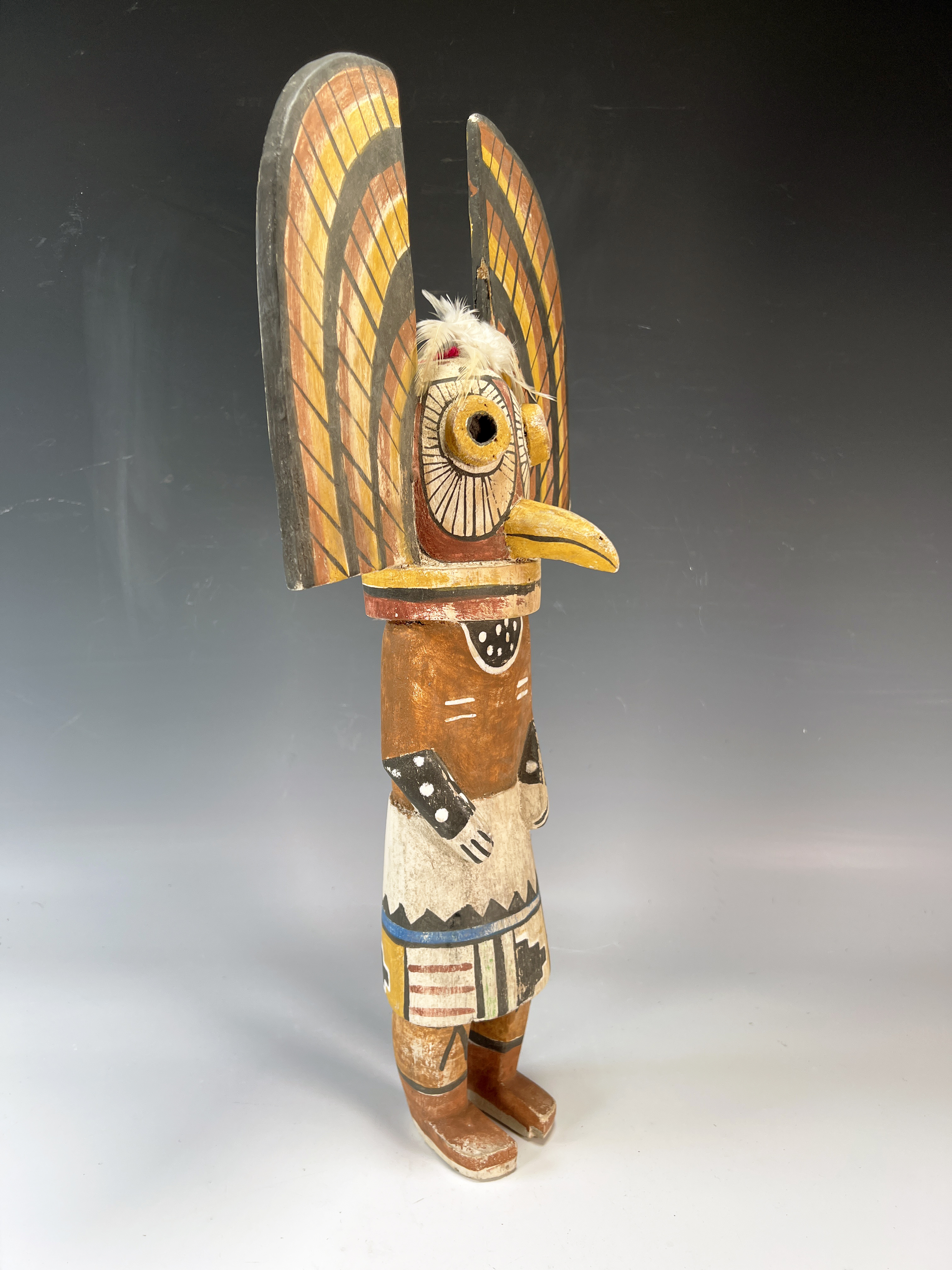 Painted Wood Hopi Katsina Kachina Figure image 3