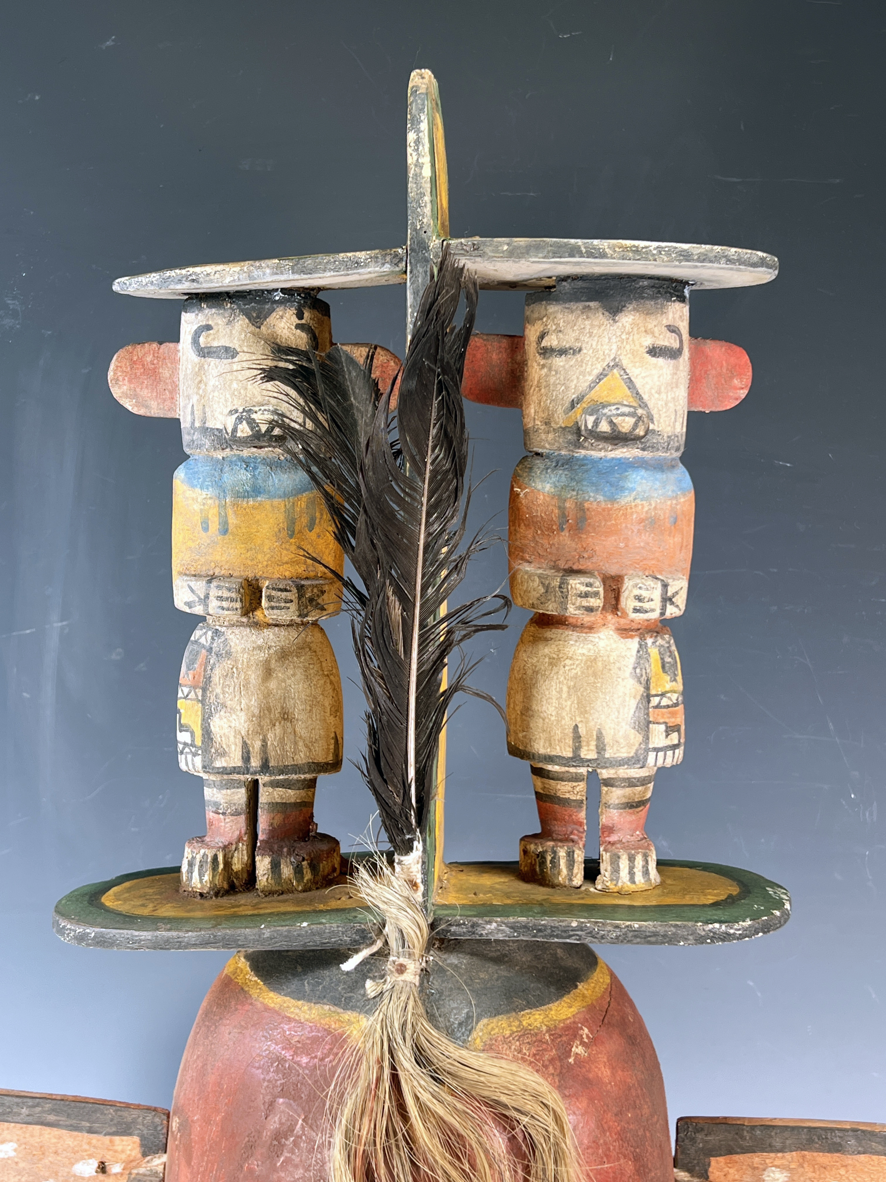 Painted Wood Hopi Katsina Kachina Figure image 3