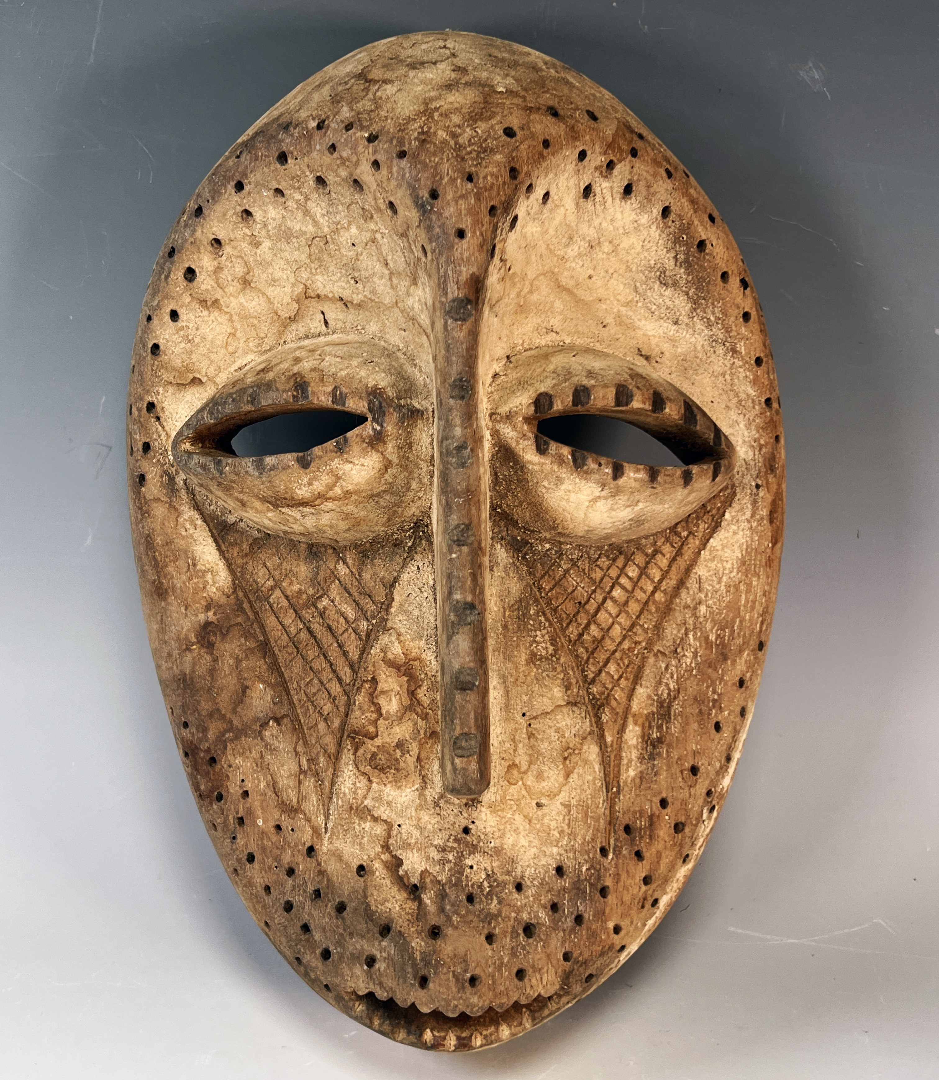 Lega Mask Congo Central Africa image 1