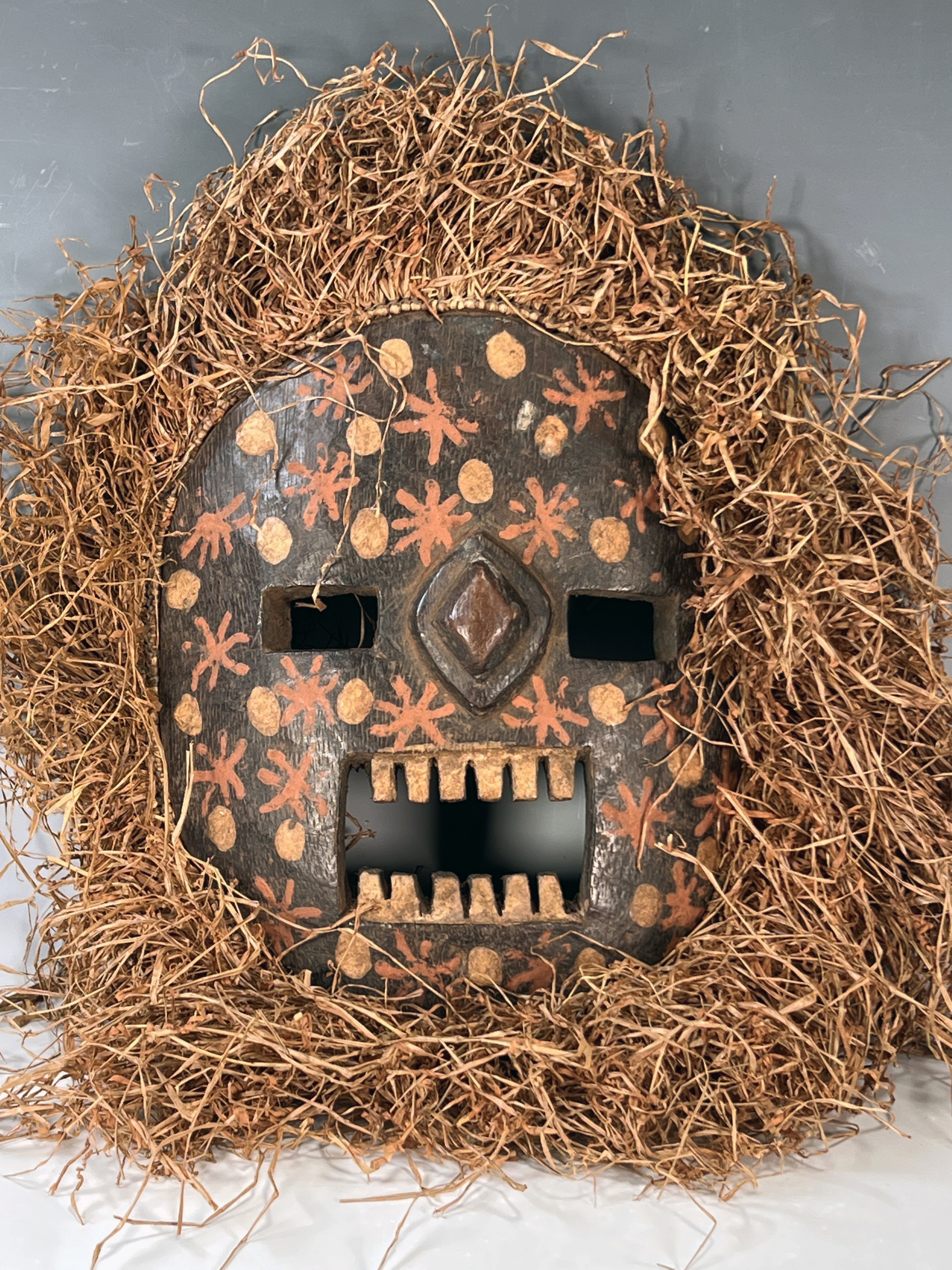 Ituri Ceremonial Mask Congo Central Africa image 2