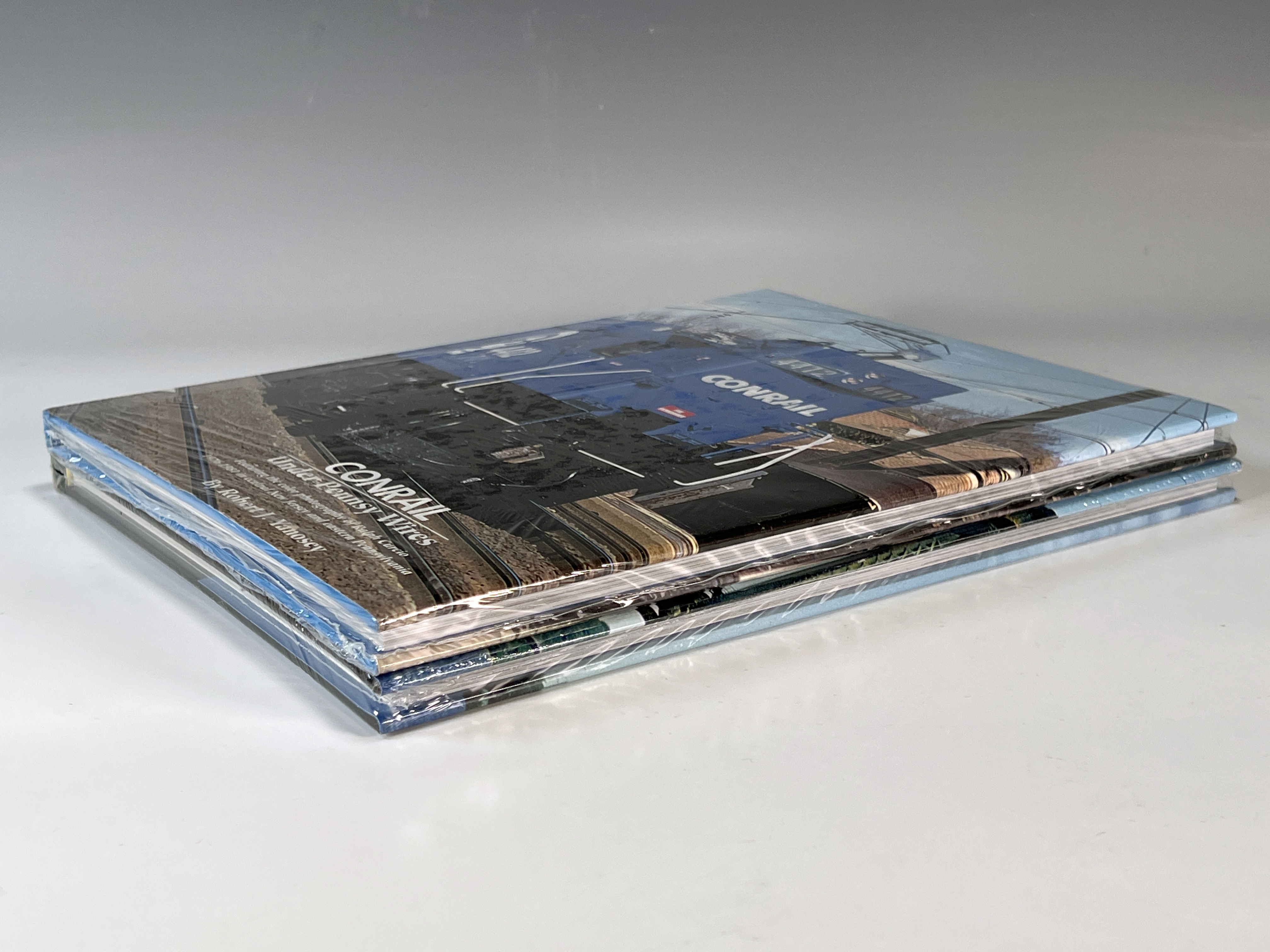 2 Volume Conrail Under Pennsy Wires Hc Sealed  image 3