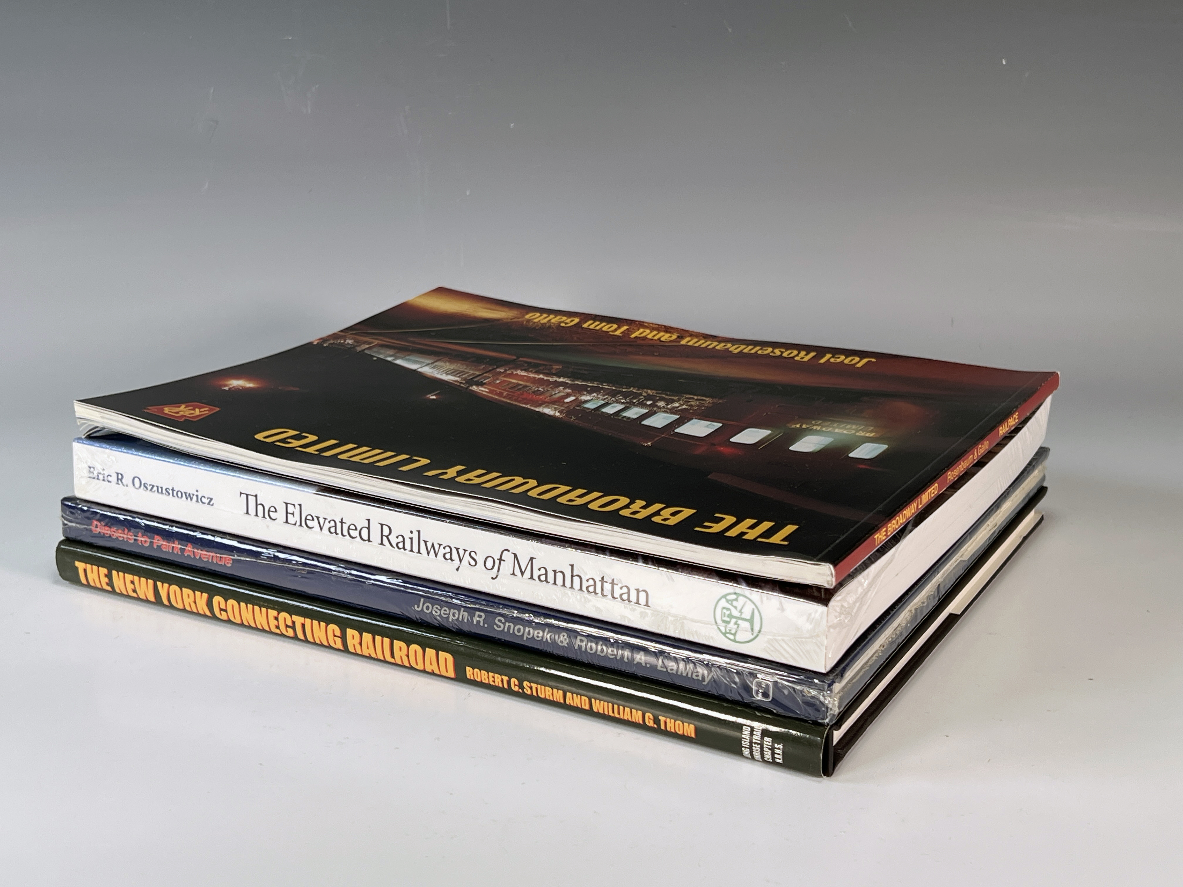 4 Books On New York Manhattan Rails, Trains, Elevated Systems image 2