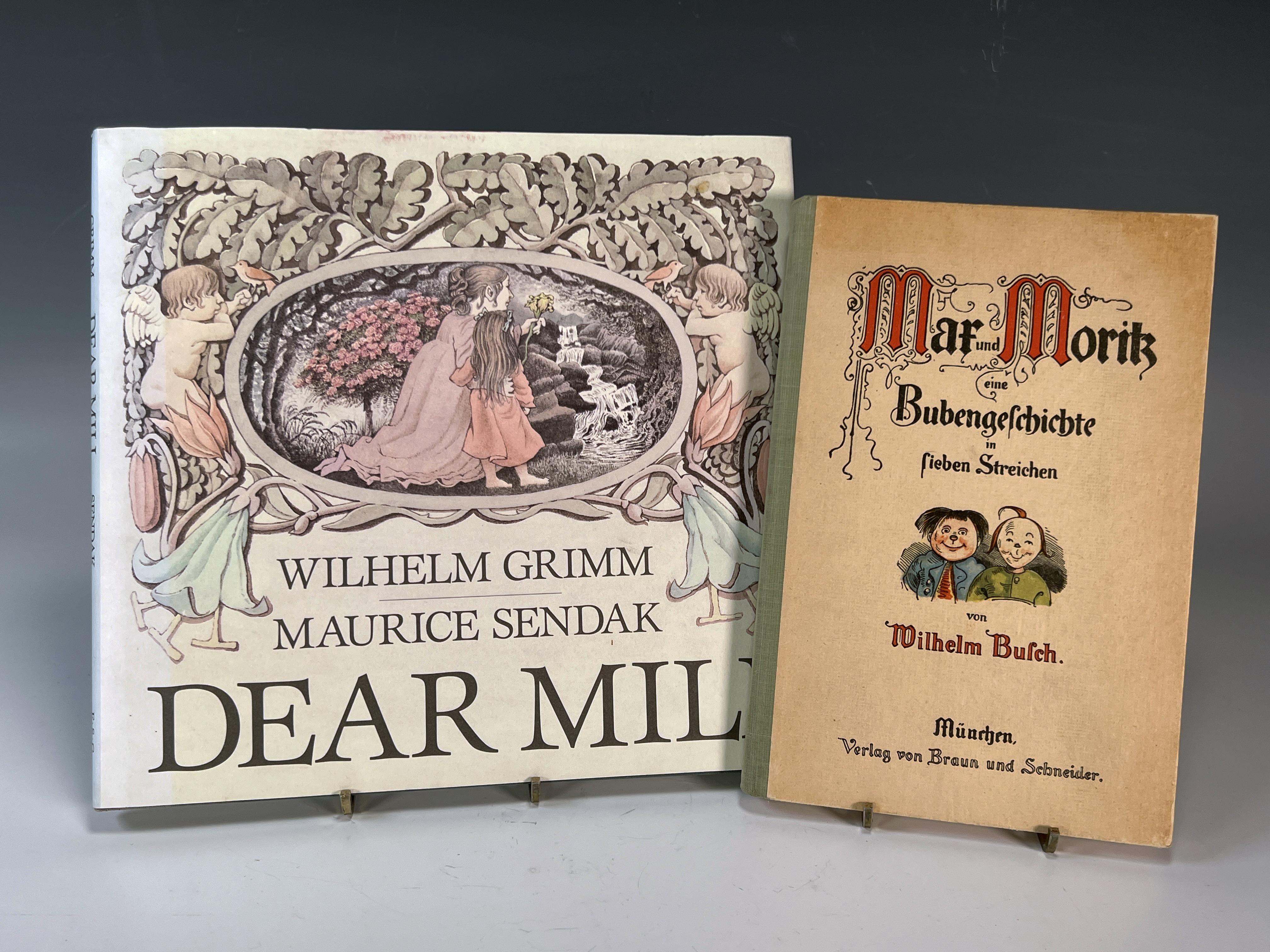 Vintage Childrens Books Grimm Sendak, German Fairy Tale image 1
